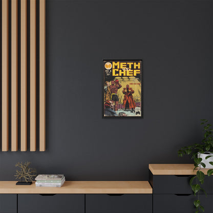 Method Man & Raekwon - Meth vs. Chef - Gallery Canvas Wraps, Vertical Frame