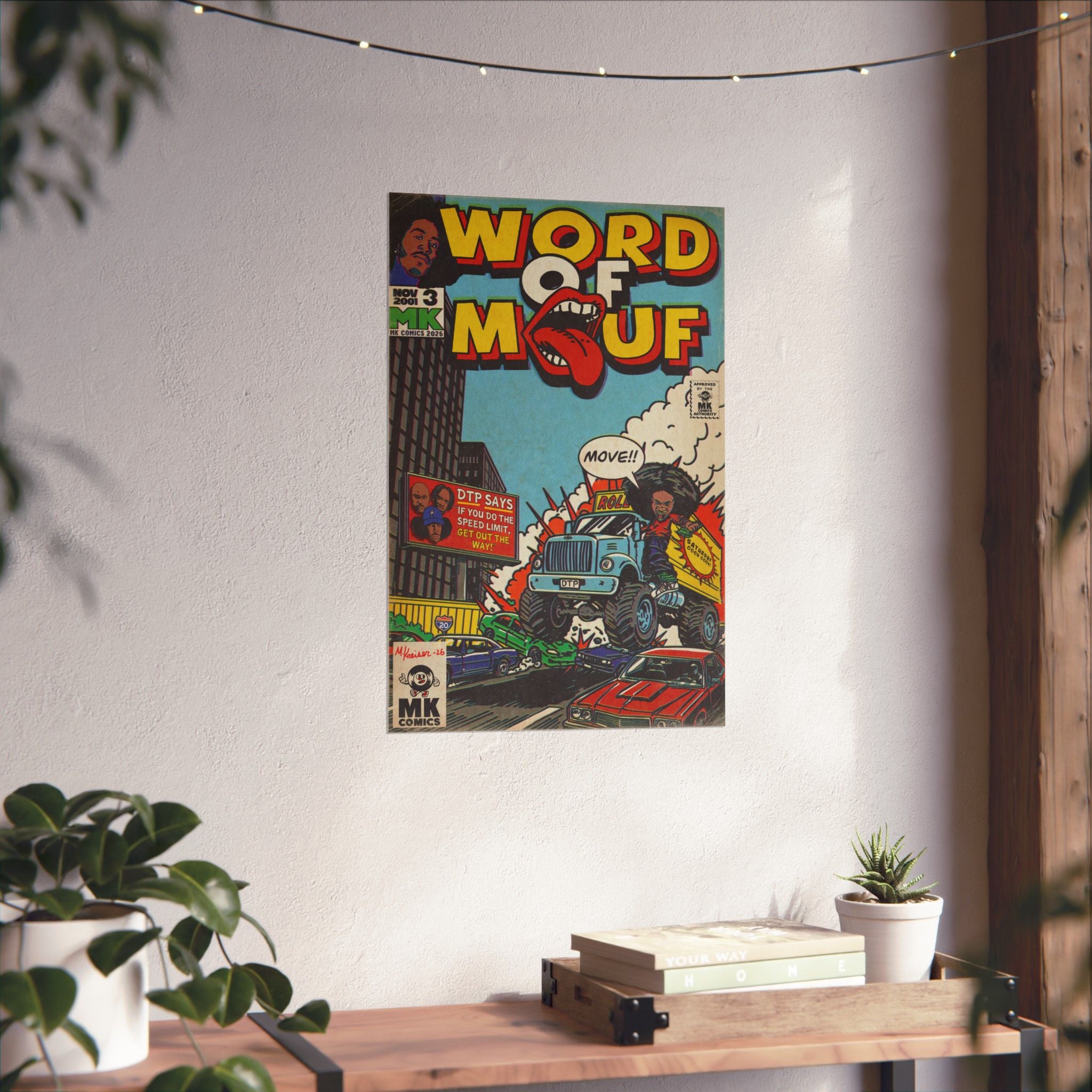Word of Mouf - Matte Vertical Posters