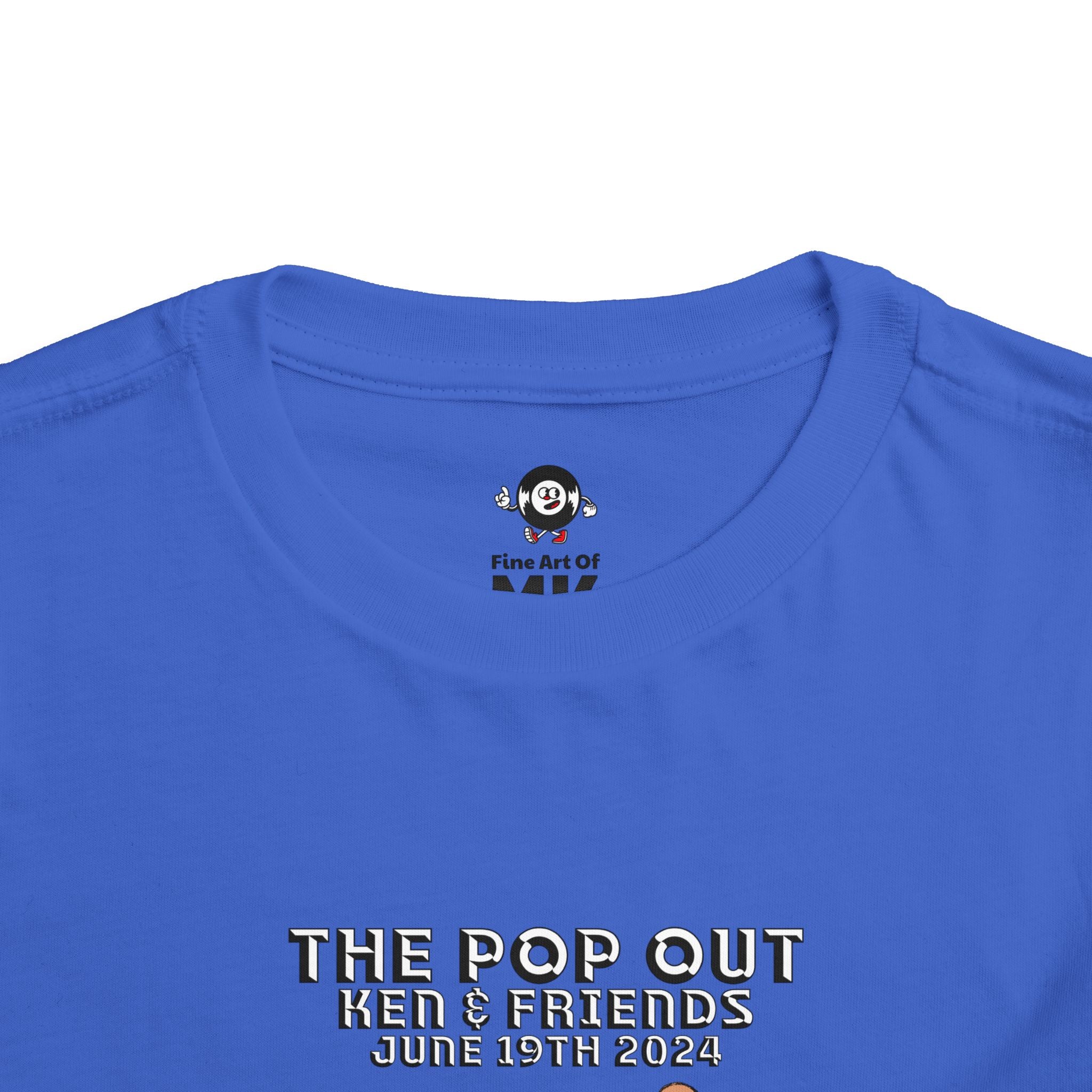 The Pop Out - Toddler Short Sleeve Tee