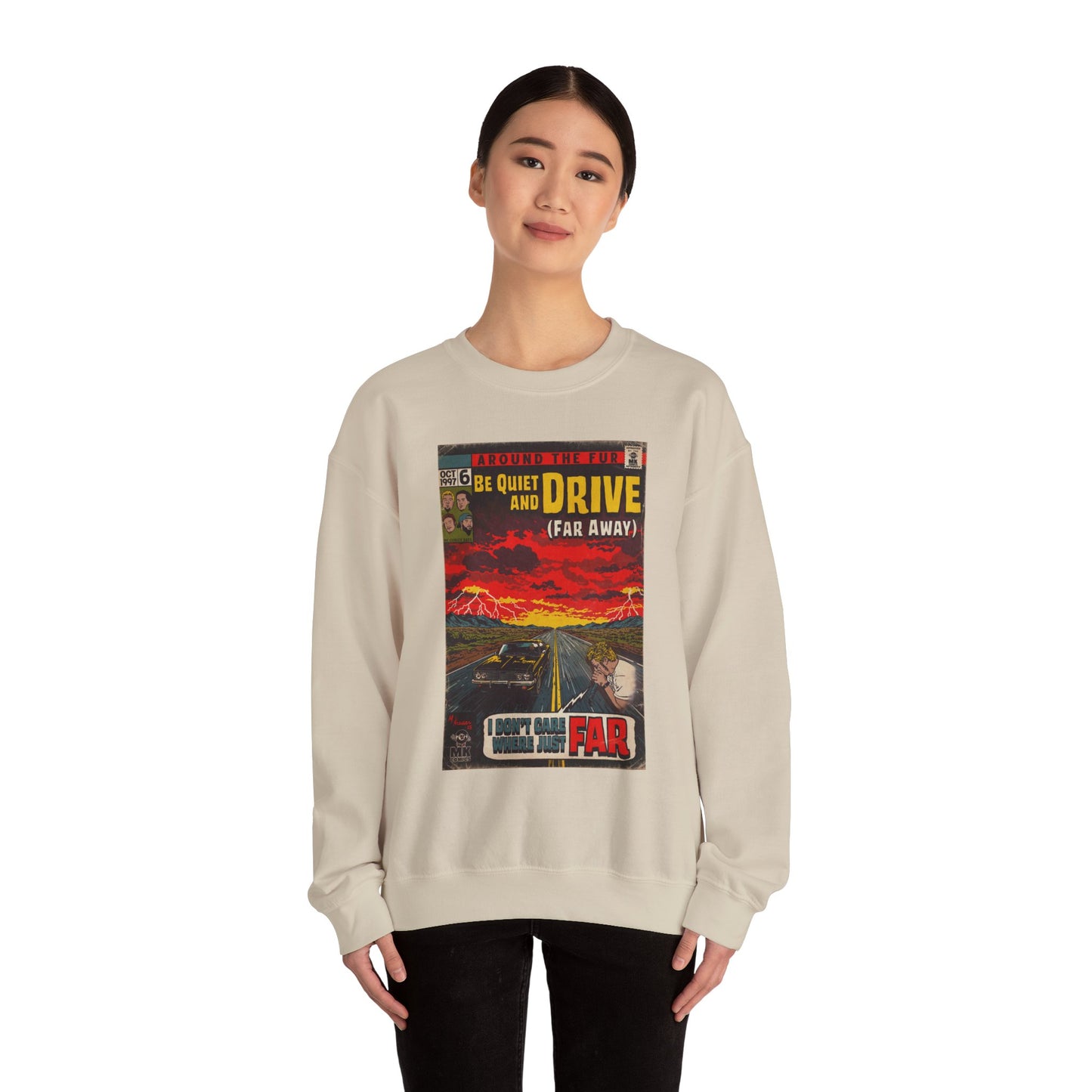 Be Quiet and Drive - Unisex Heavy Blend™ Crewneck Sweatshirt