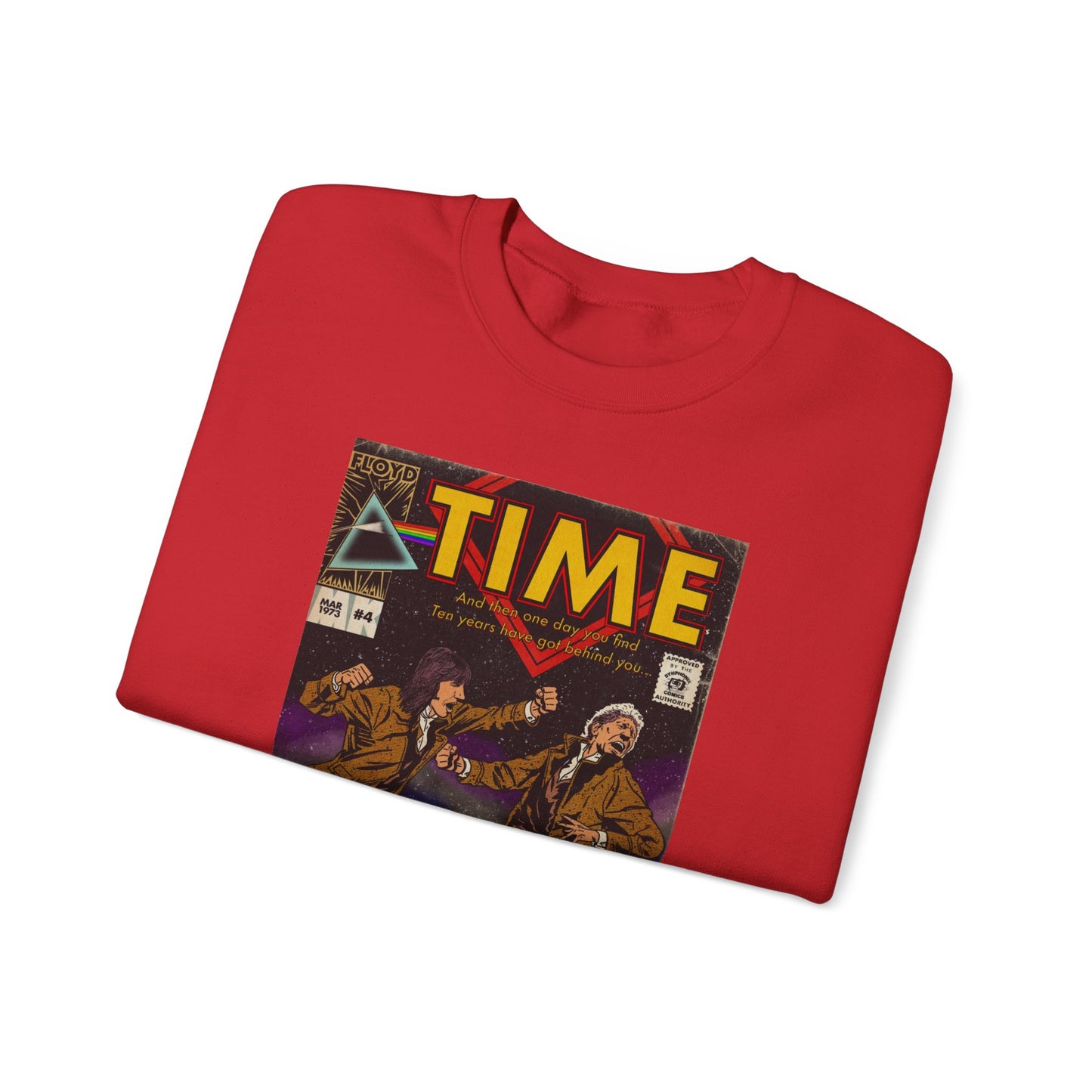 Pink Floyd- Time - Unisex Heavy Blend™ Crewneck Sweatshirt