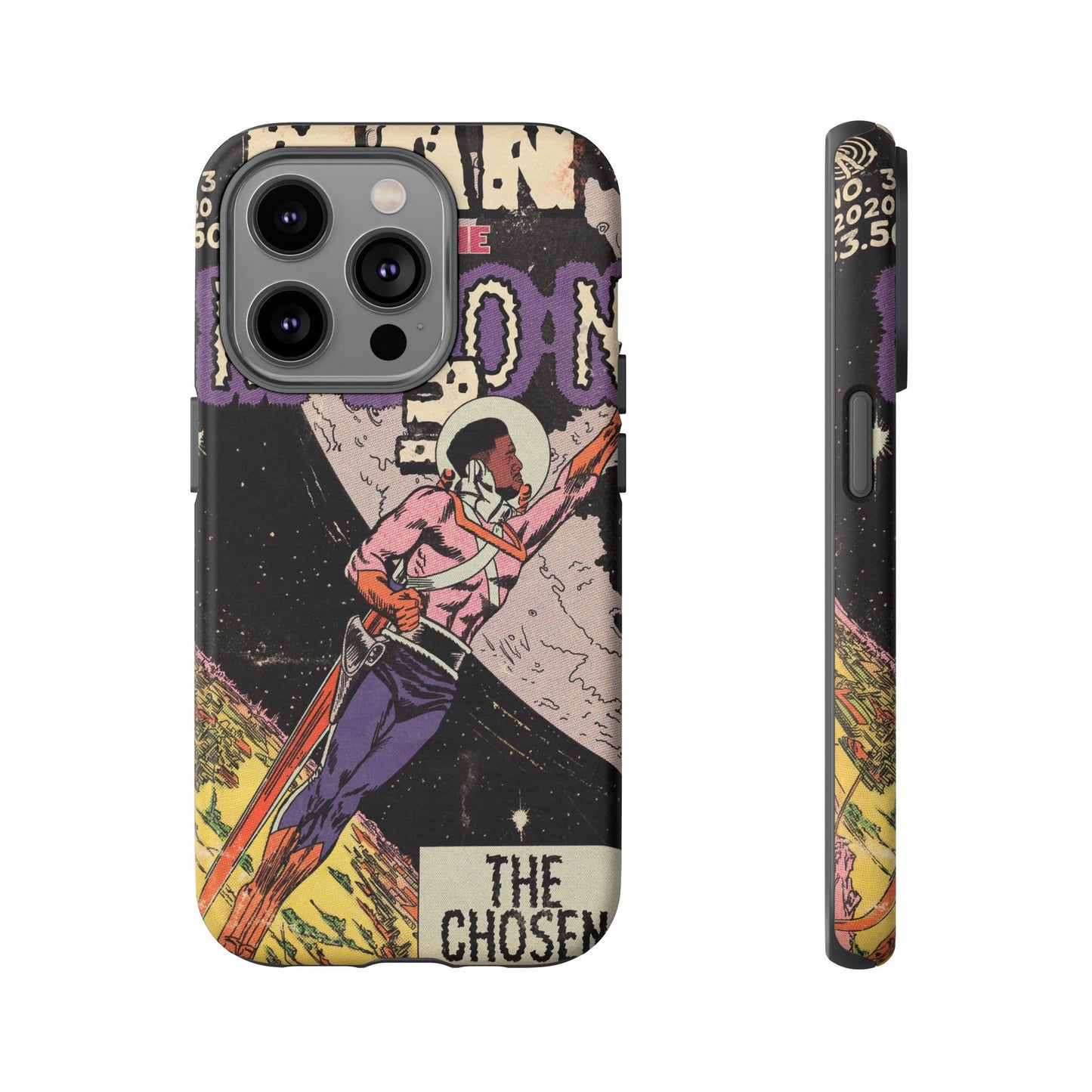 Man on the Moon 3 - Tough Phone Cases