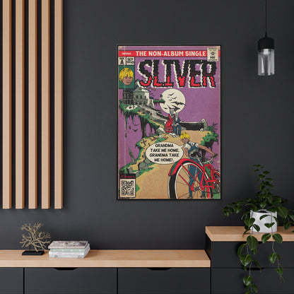 Nirvana - Sliver - Gallery Canvas Wraps, Vertical Frame