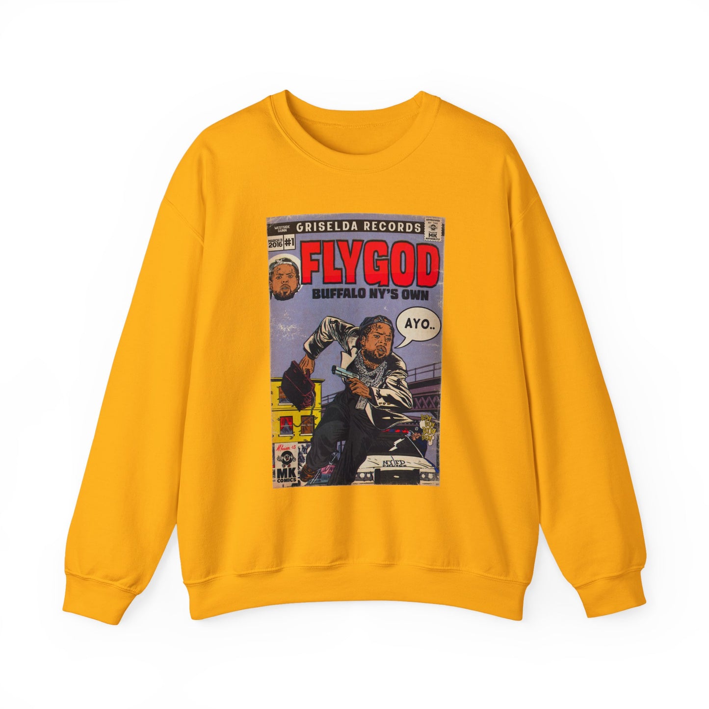 Flygod - Unisex Heavy Blend™ Crewneck Sweatshirt