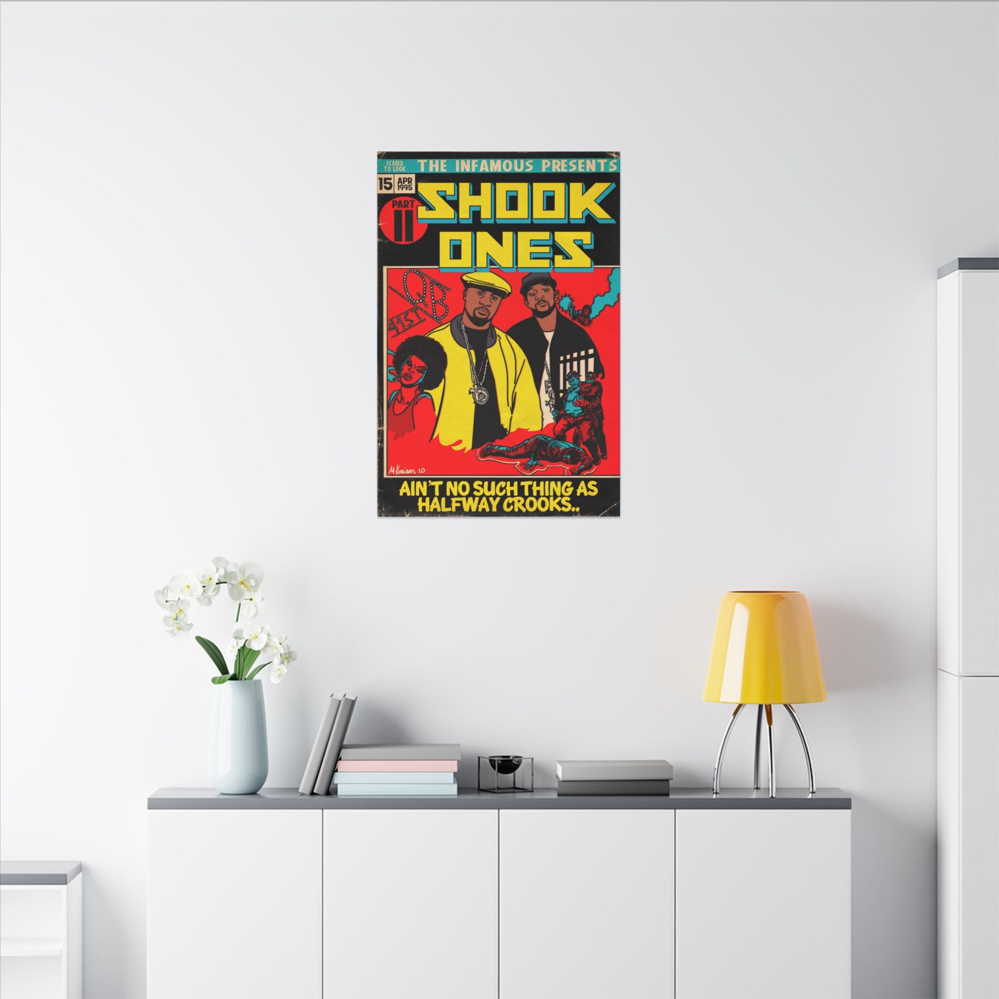 Shook Ones 2 - Matte Canvas, Stretched, 0.75" (Multi-Size)