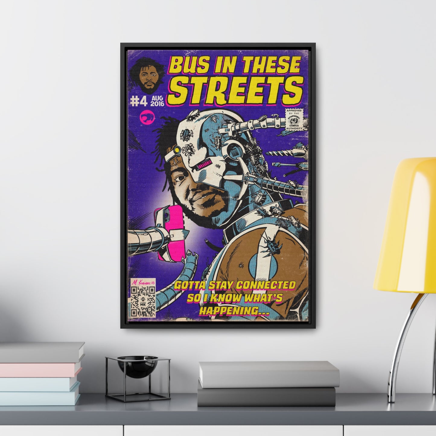Thundercat - Bus In These Streets - Gallery Canvas Wraps, Vertical Frame