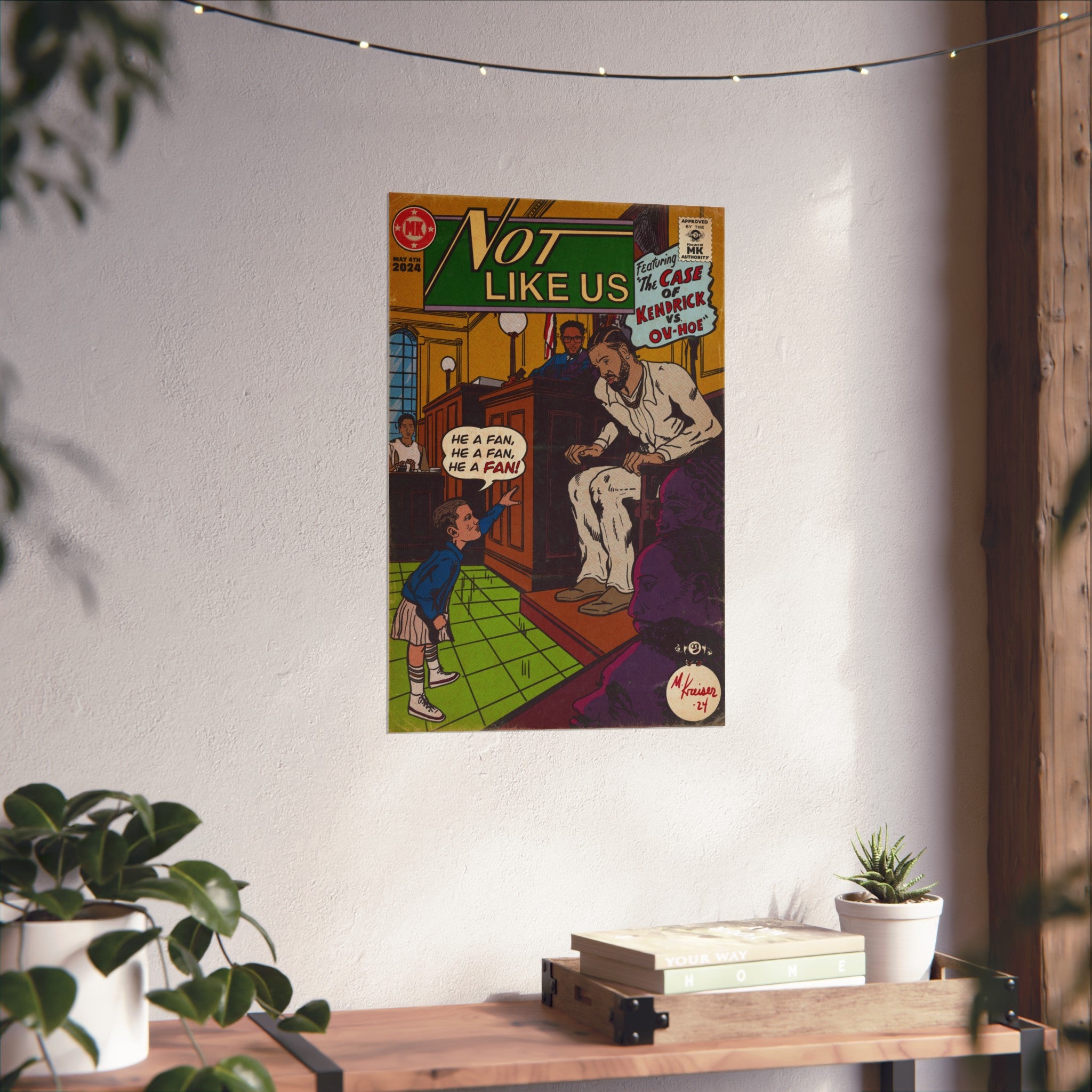 Not Like Us - Matte Vertical Posters