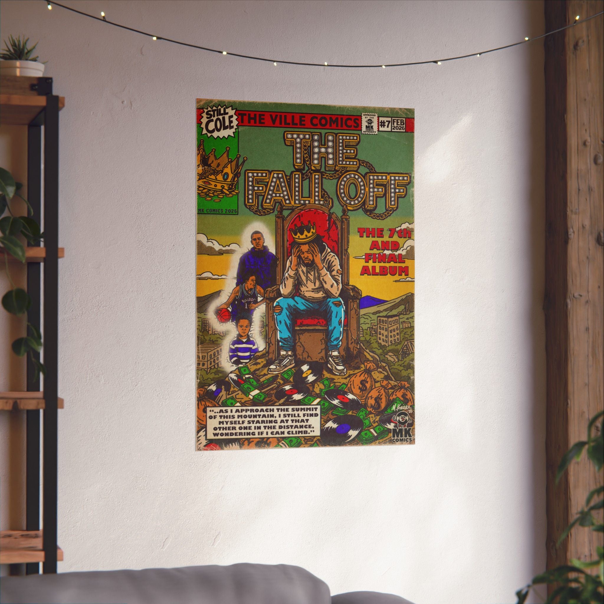 The Fall Off - Matte Vertical Posters