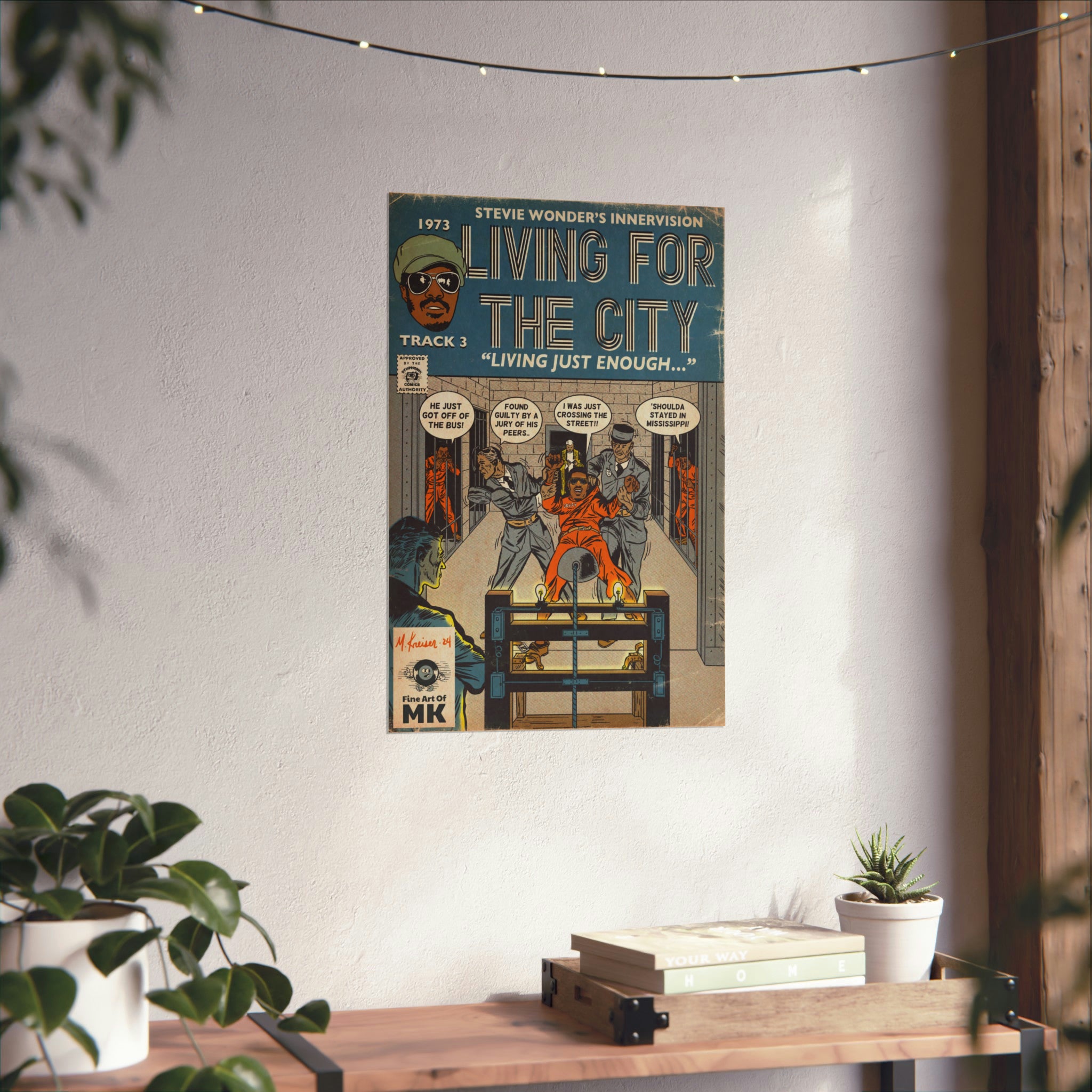 Living For The City - Matte Vertical Posters