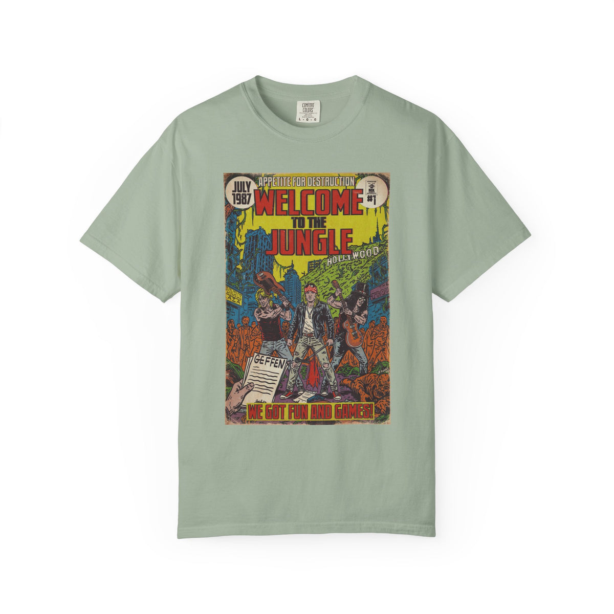 Welcome to the Jungle -Unisex Comfort Colors T-shirt