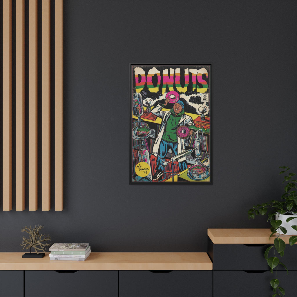 Donuts - Gallery Canvas Wraps, Vertical Frame