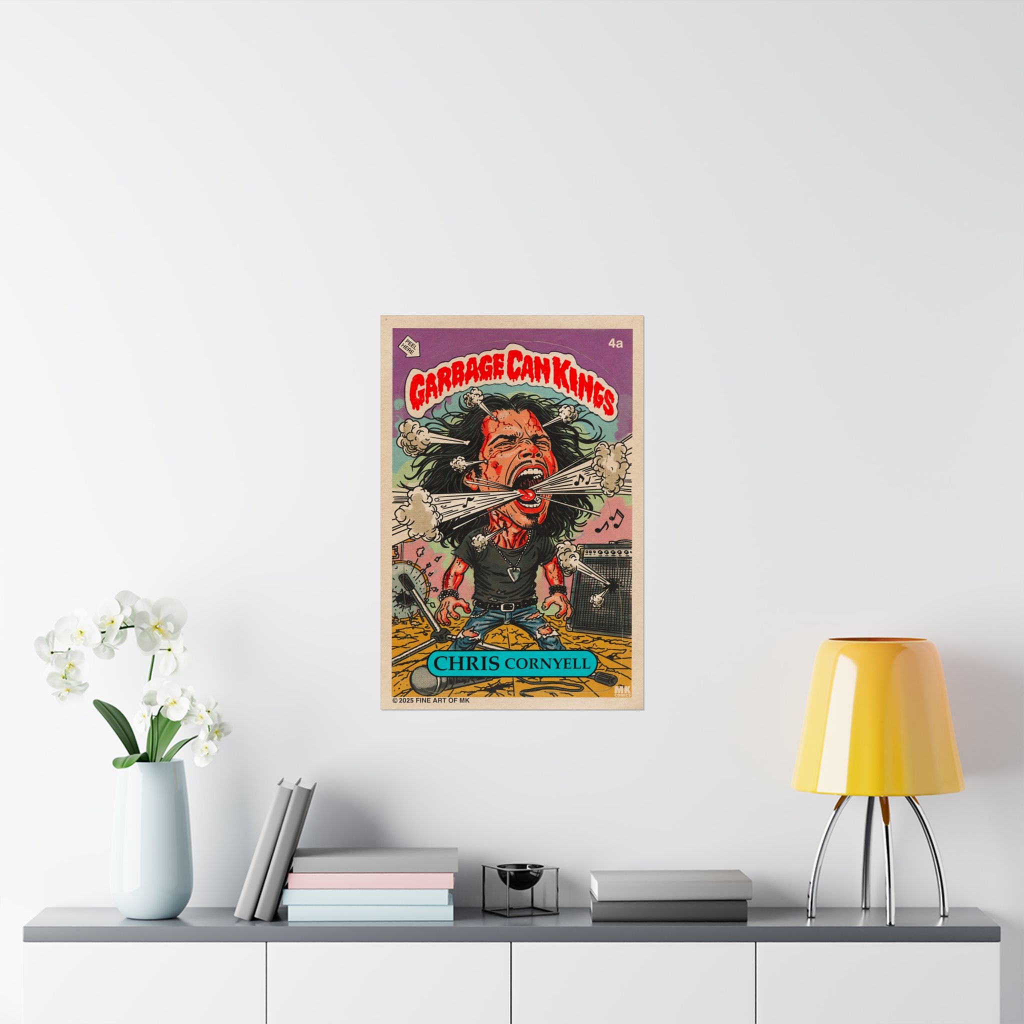 Chris Cornyell - Matte Vertical Posters