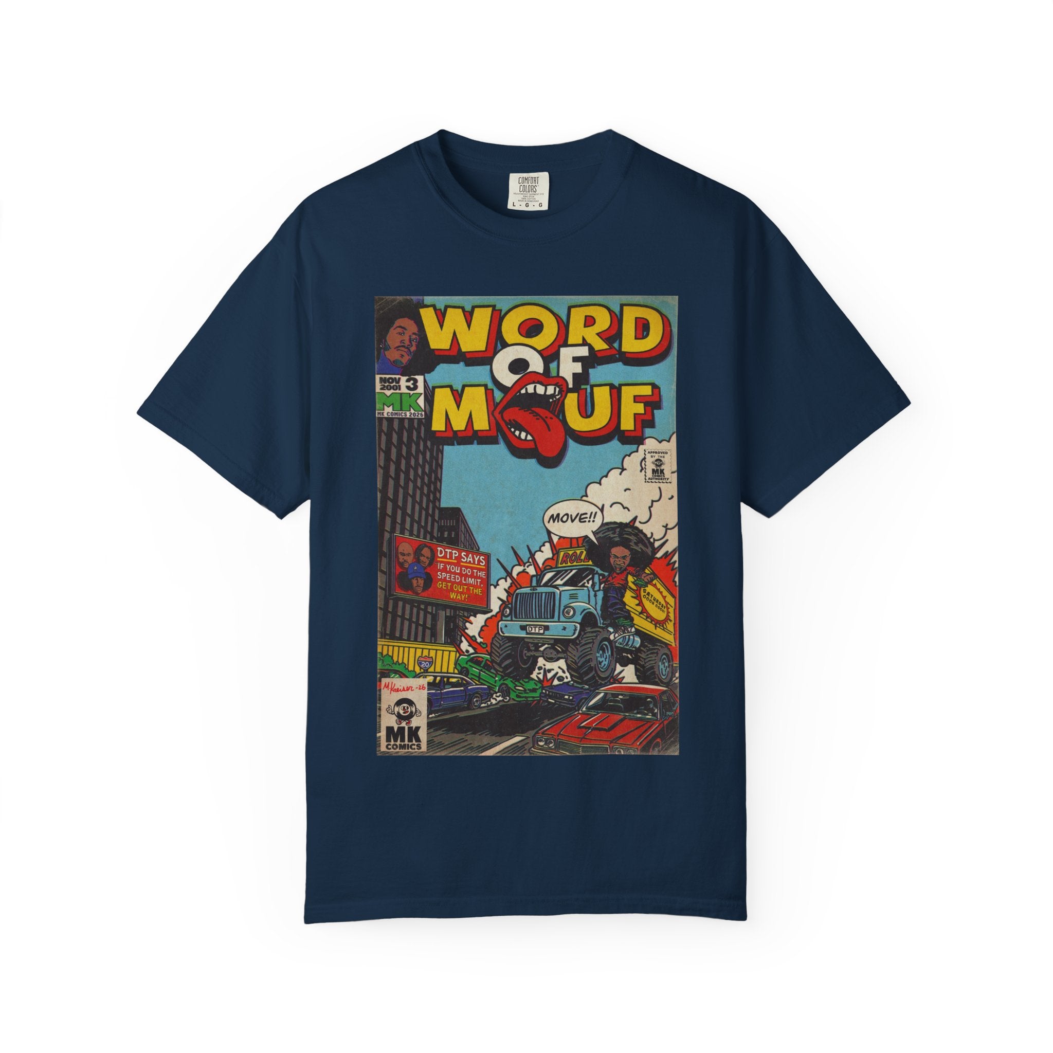 Word of Mouf - Unisex Comfort Colors T-shirt