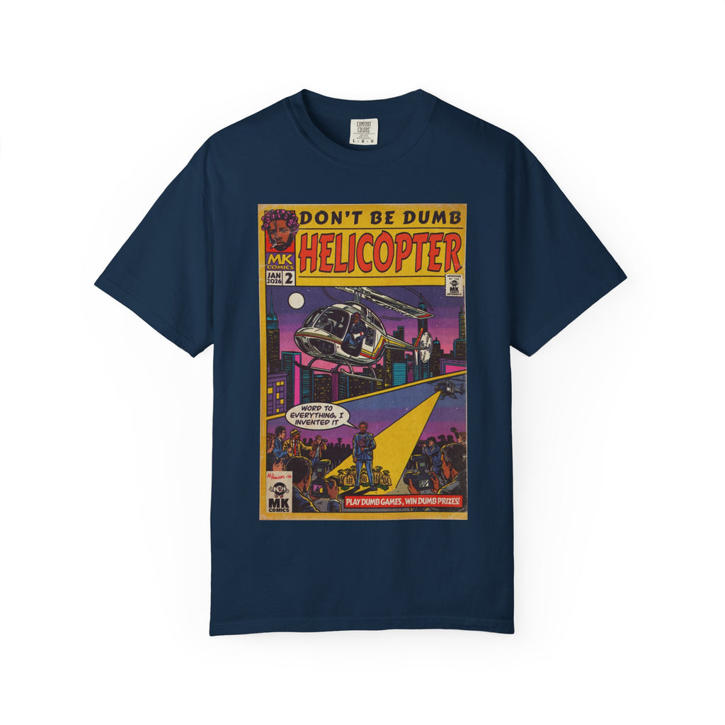 Helicopter - Unisex Comfort Colors T-shirt