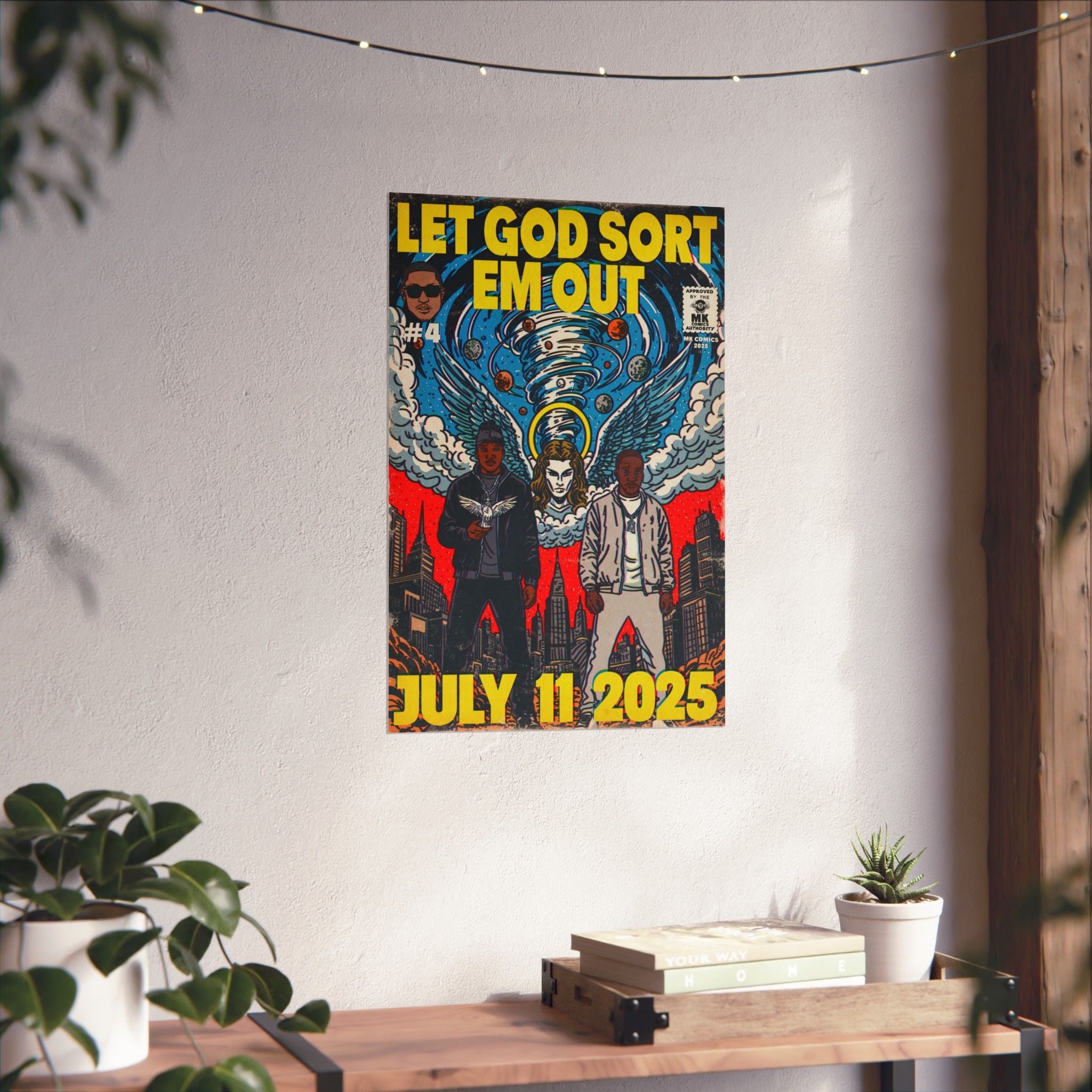 Let God Sort Em Out - Matte Vertical Posters