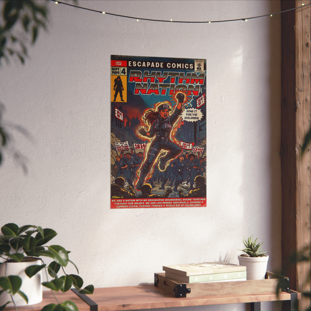 Rhythm Nation - Matte Vertical Posters