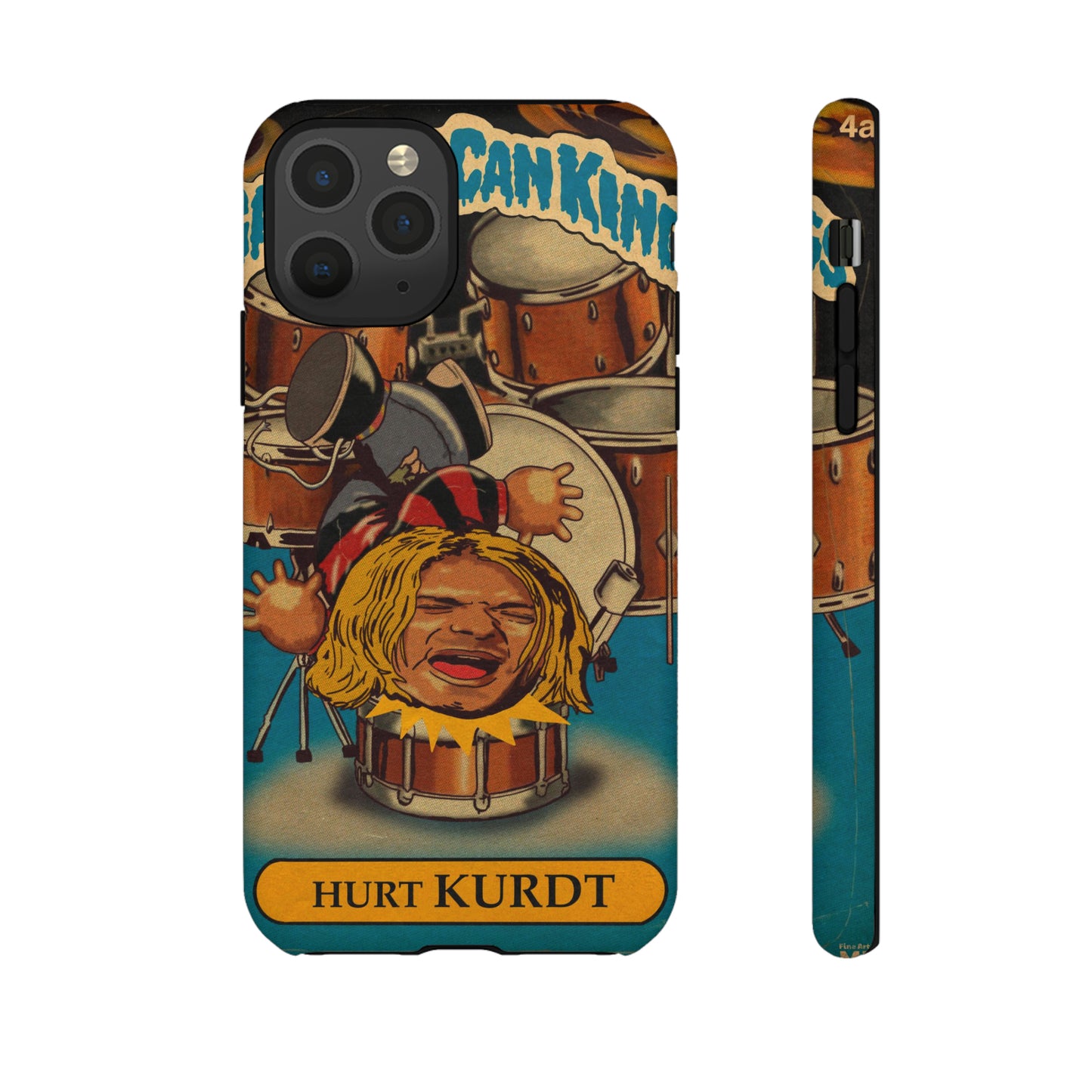 Hurt KURDT - Garbage Can Kings - Nirvana - Tough Phone Cases