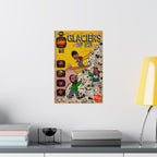 Glaciers of Ice - Matte Vertical Poster