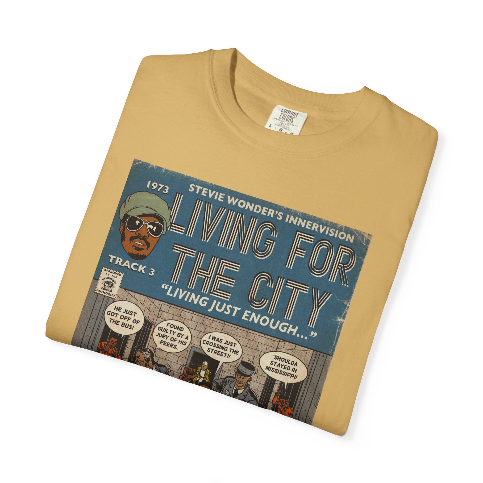 Living For The City - Unisex Comfort Colors T-shirt