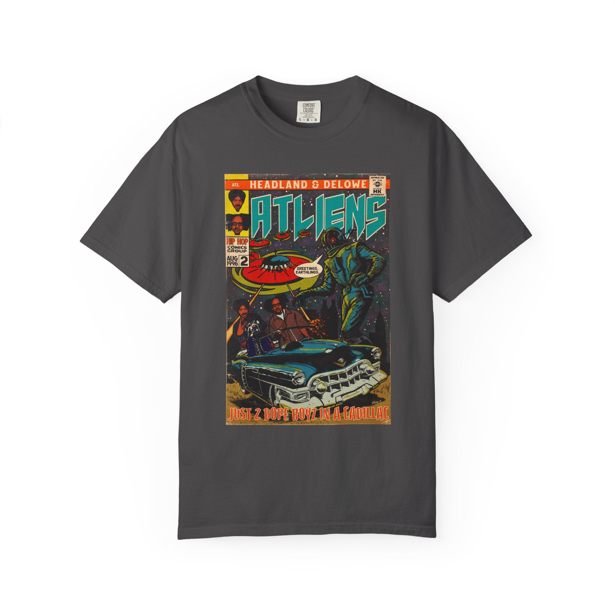 ATLiens - 2 Dope Boyz in a Cadillac - Unisex Comfort Colors T-shirt