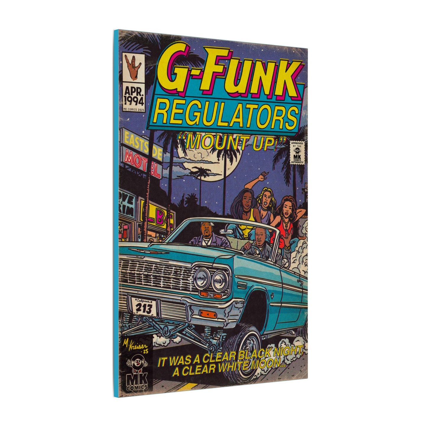 Regulate - Matte Canvas, Stretched, 0.75" (Multi-Size)