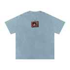 Only - Snow Washed Oversized Cotton T-Shirt