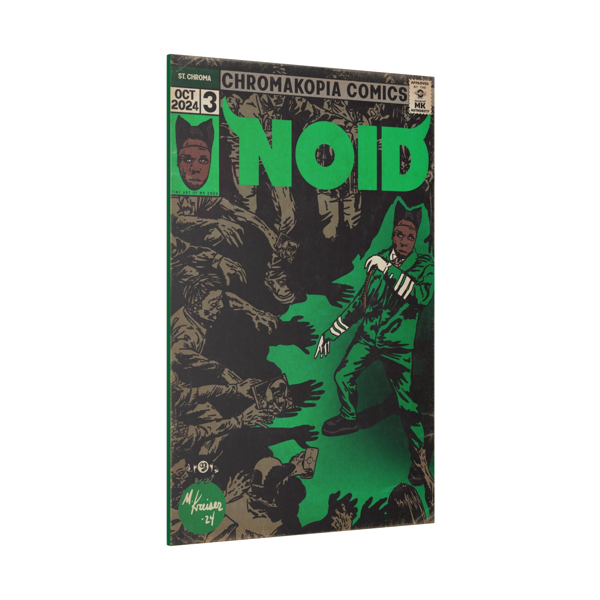 Noid - Matte Canvas, Stretched, 0.75"