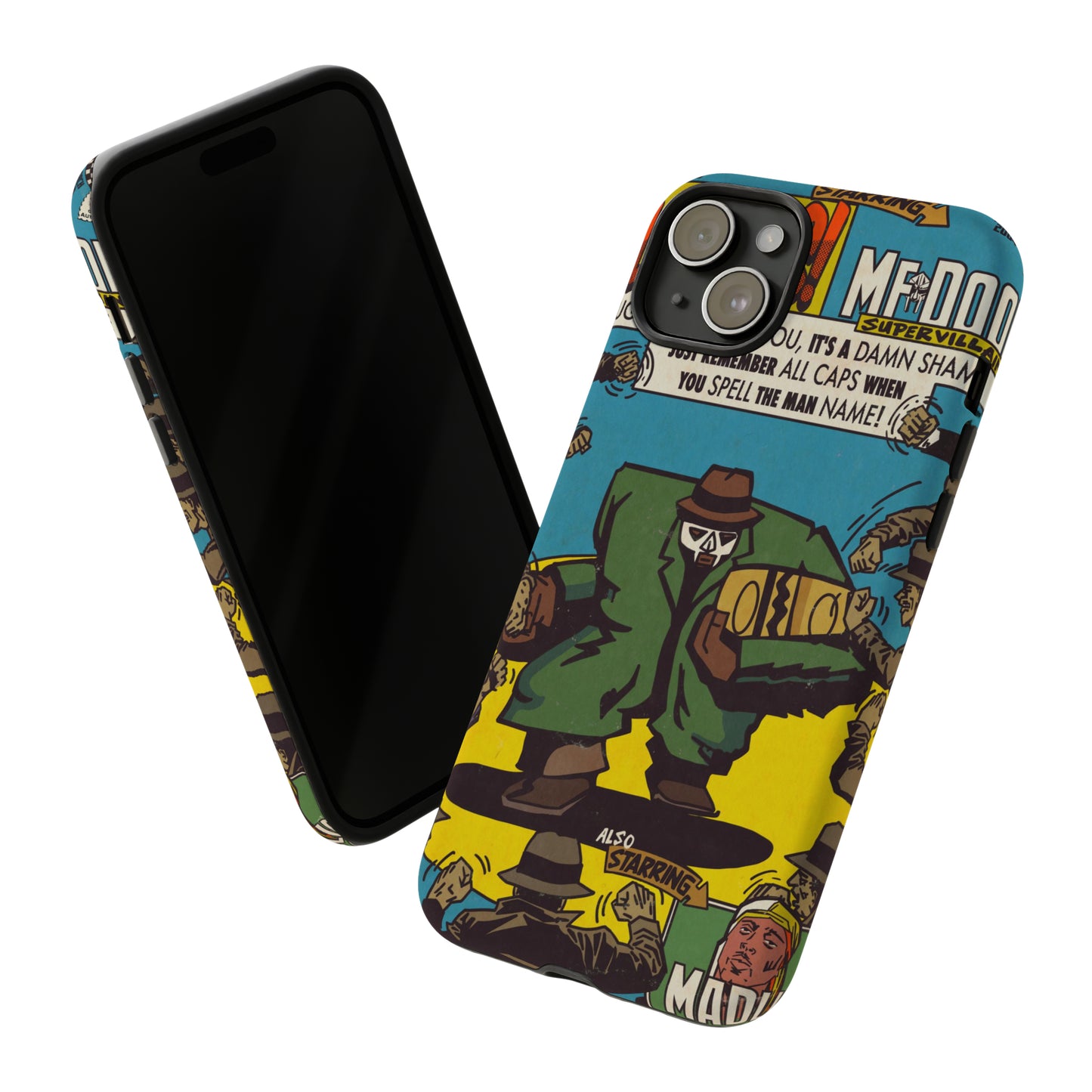 MF DOOM - All Caps - Tough Phone Cases