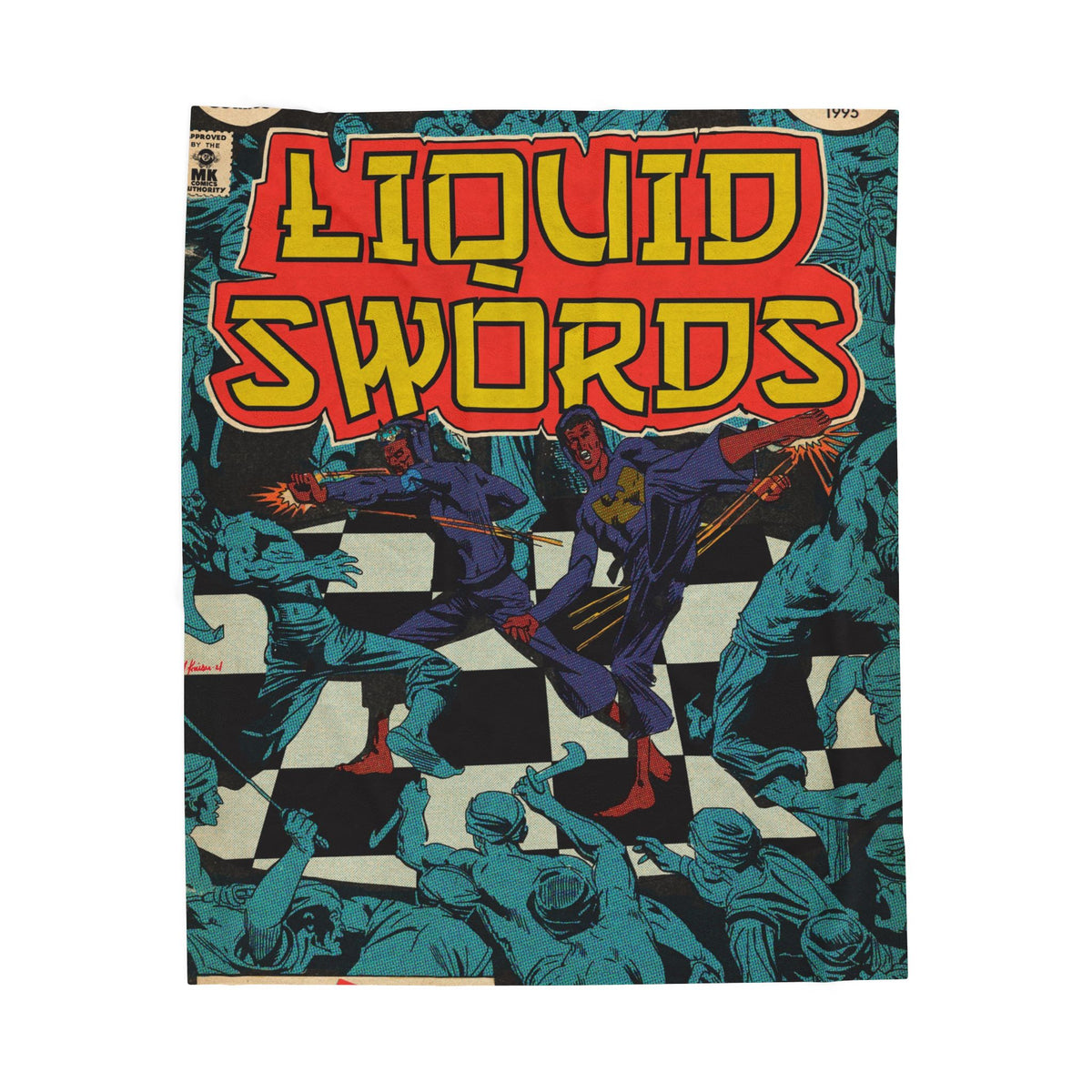 Liquid Swords - Velveteen Plush Blanket