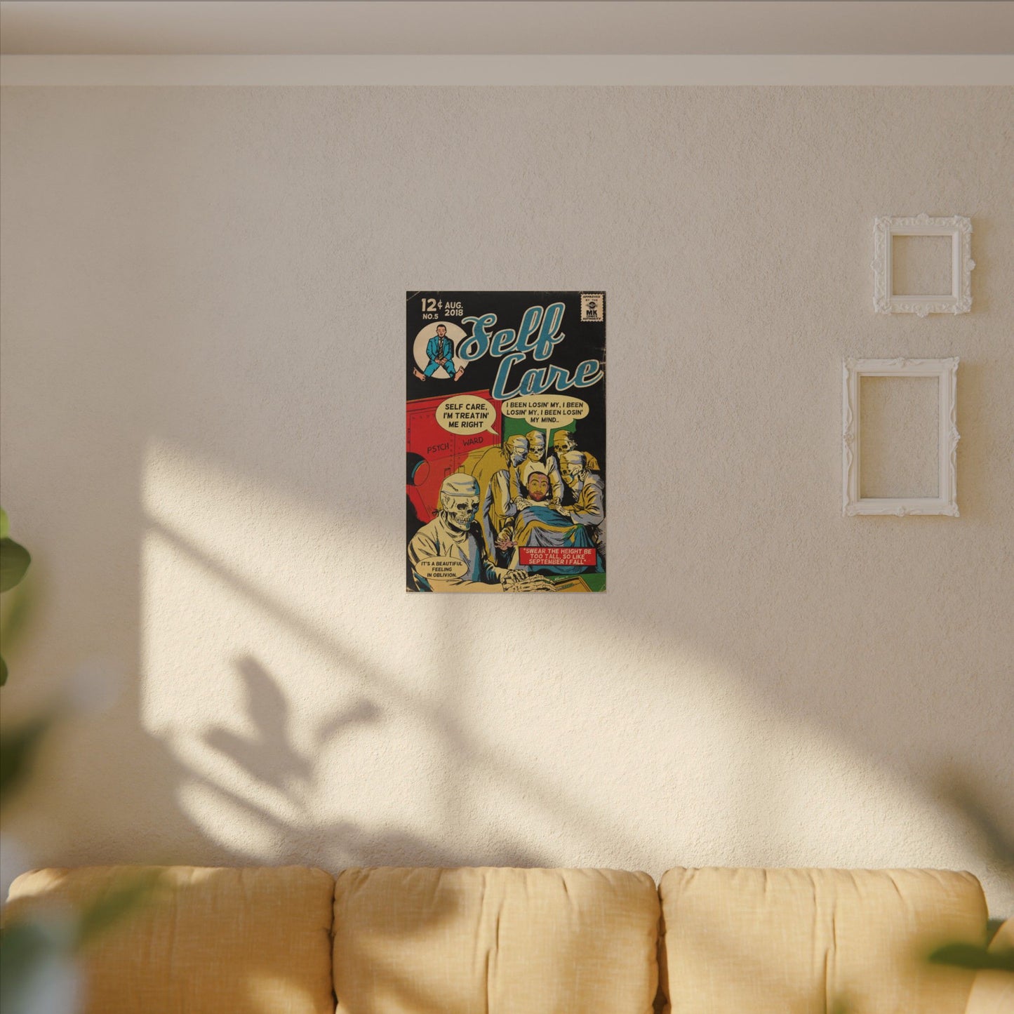 Self Care - Matte Canvas, Stretched