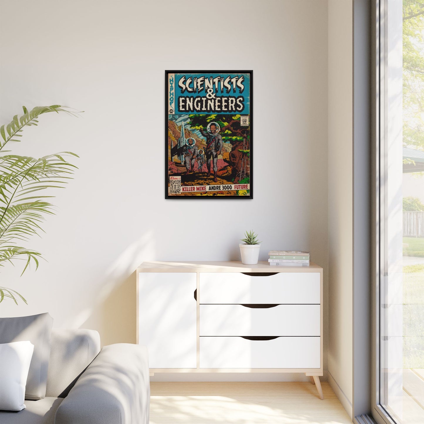 Killer Mike - Scientists & Engineers - Andre 3000 - Future - Gallery Canvas Wraps, Vertical Frame