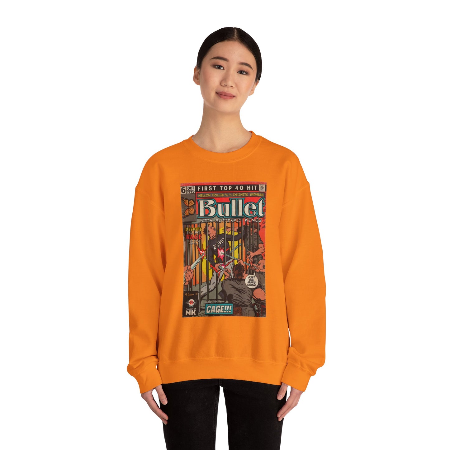 Smashing Pumpkins - Bullet With Butterfly Wings - Unisex Heavy Blend™ Crewneck Sweatshirt