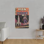 Man On The Moon - Matte Canvas, Stretched, 0.75"
