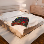 Christmas in Hollis - Velveteen Plush Blanket