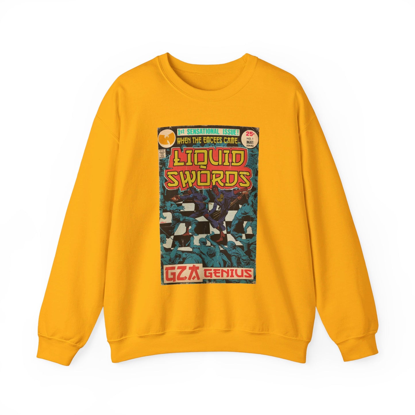 GZA/Genius - Liquid Swords - Unisex Heavy Blend™ Crewneck Sweatshirt