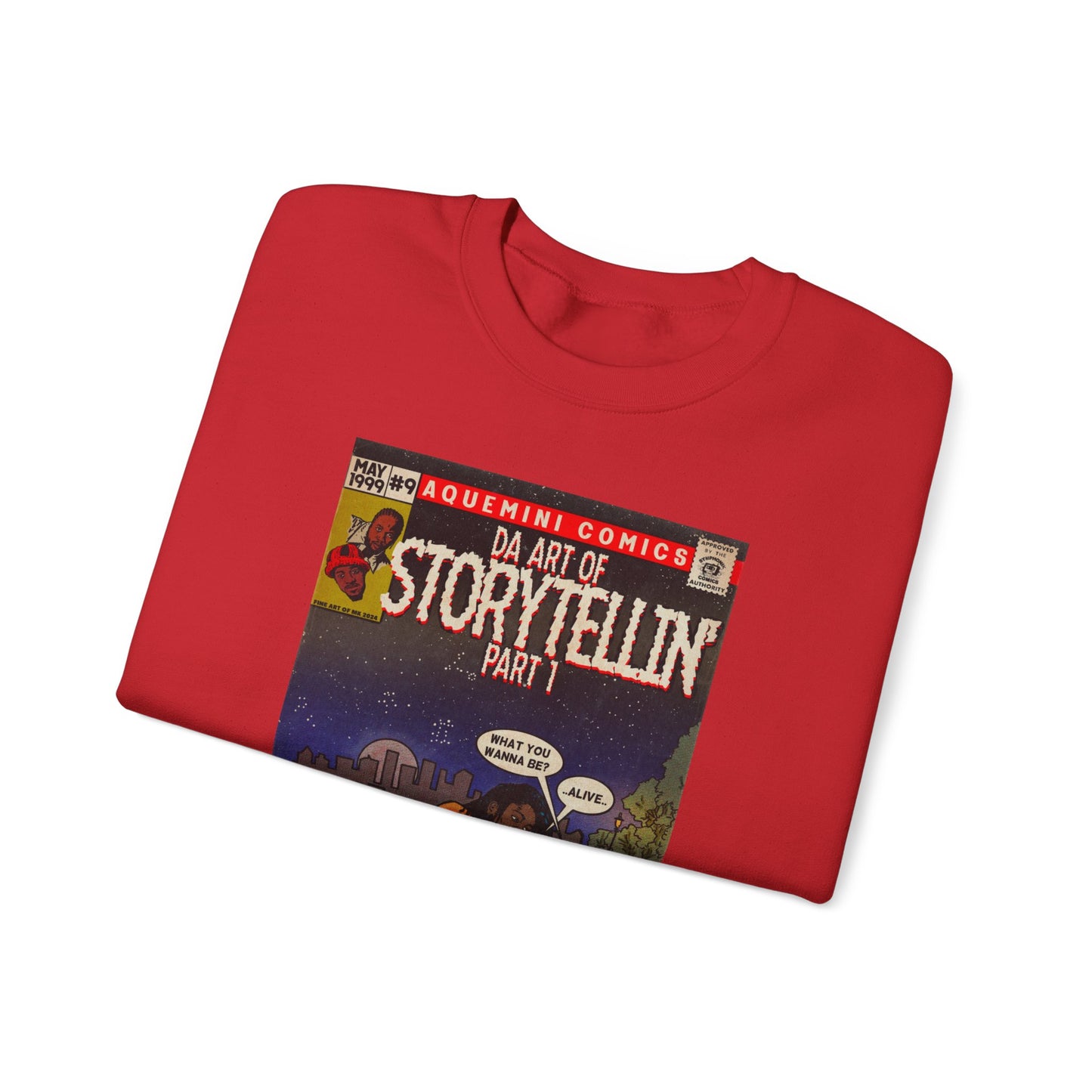 Da Art of Storytellin’ Part 1 - Unisex Heavy Blend™ Crewneck Sweatshirt