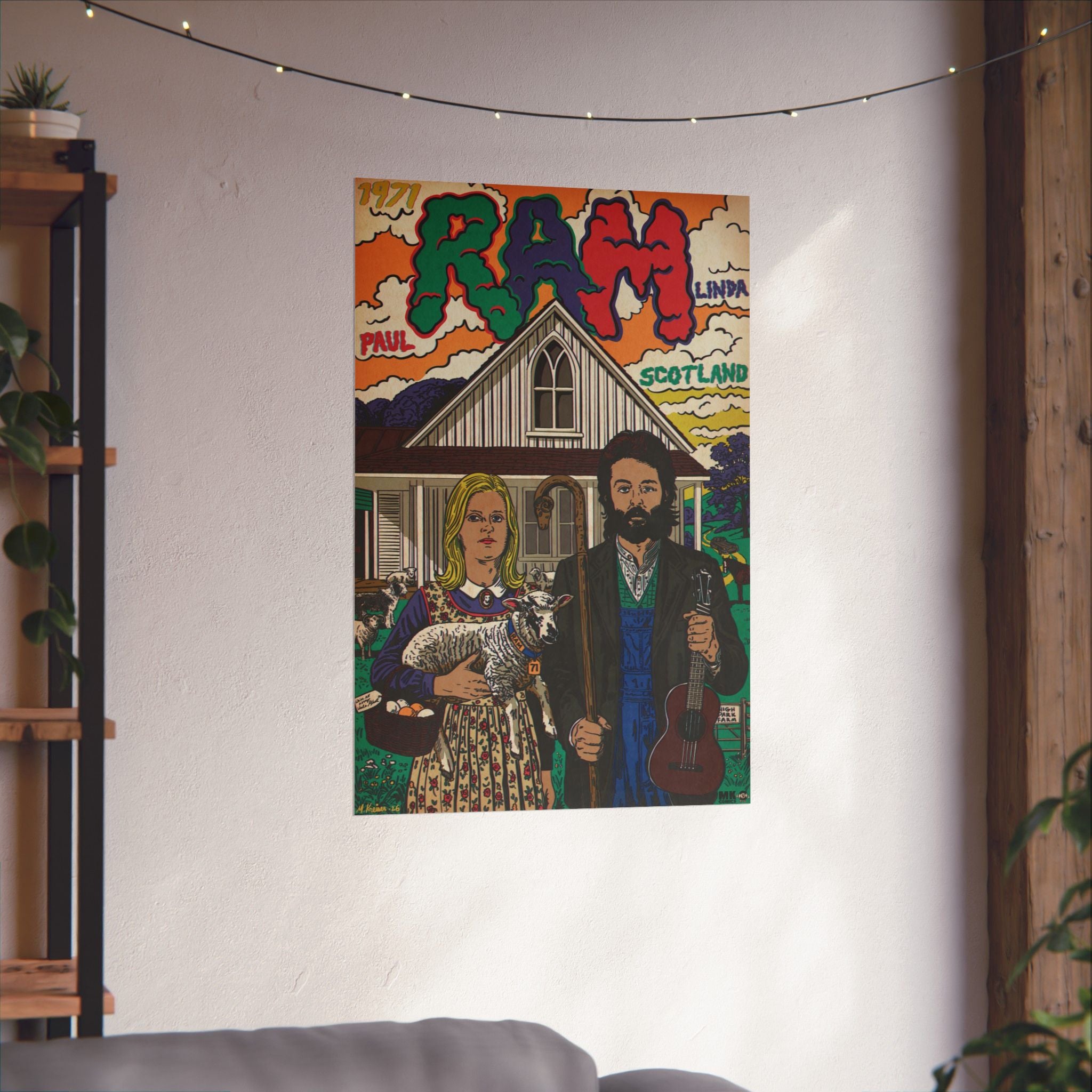 Ram - Matte Vertical Posters