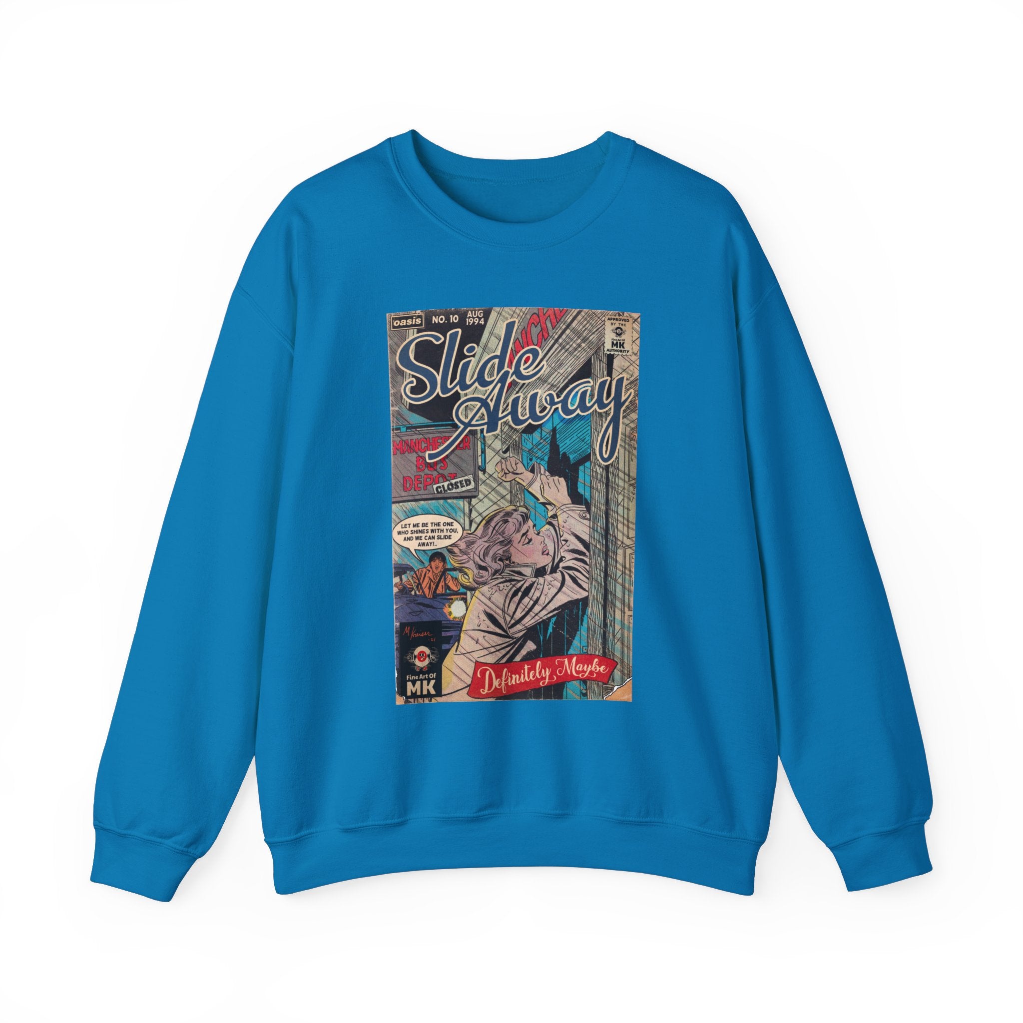 Slide Away - Unisex Heavy Blend™ Crewneck Sweatshirt