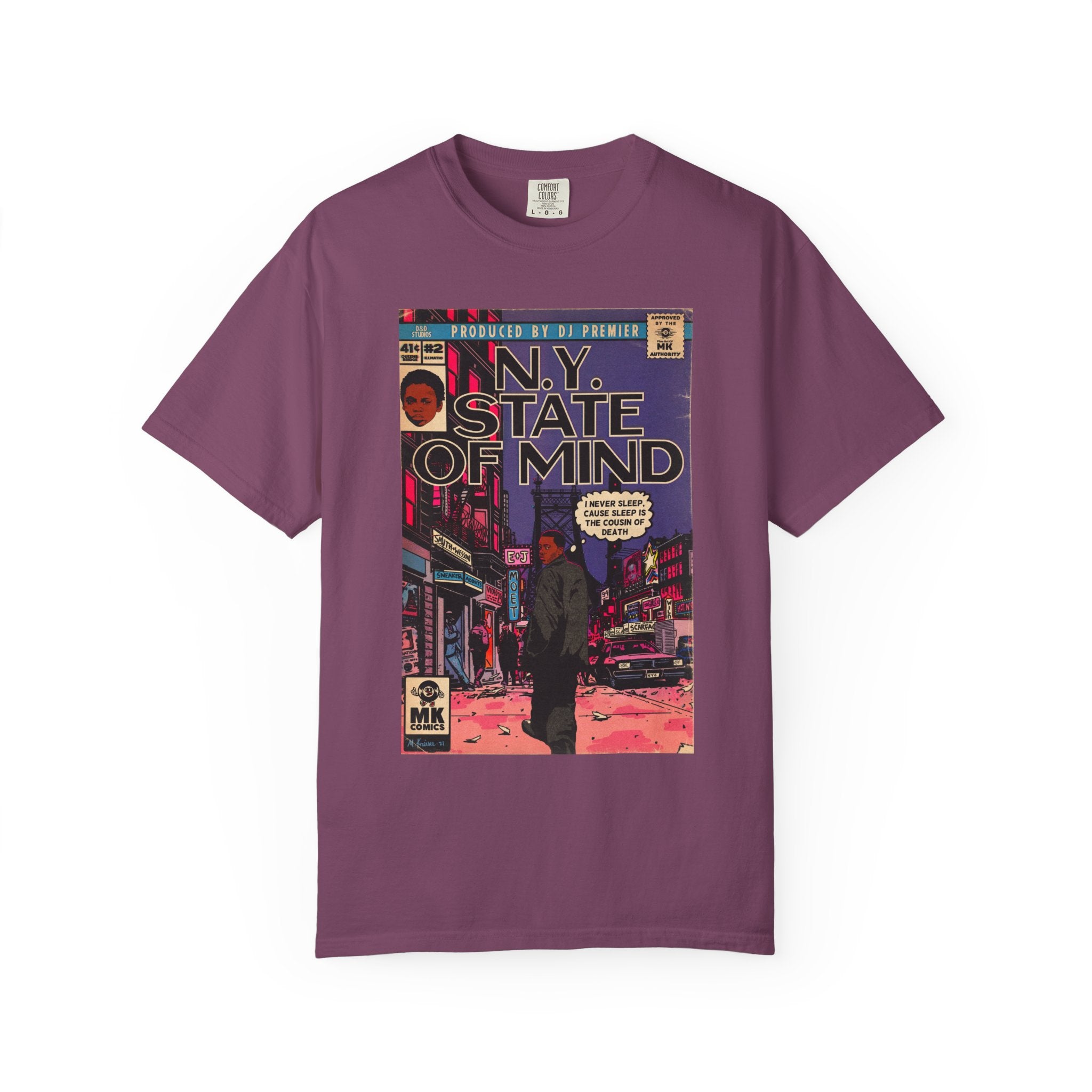 NY State of Mind - Unisex Comfort Colors T-shirt