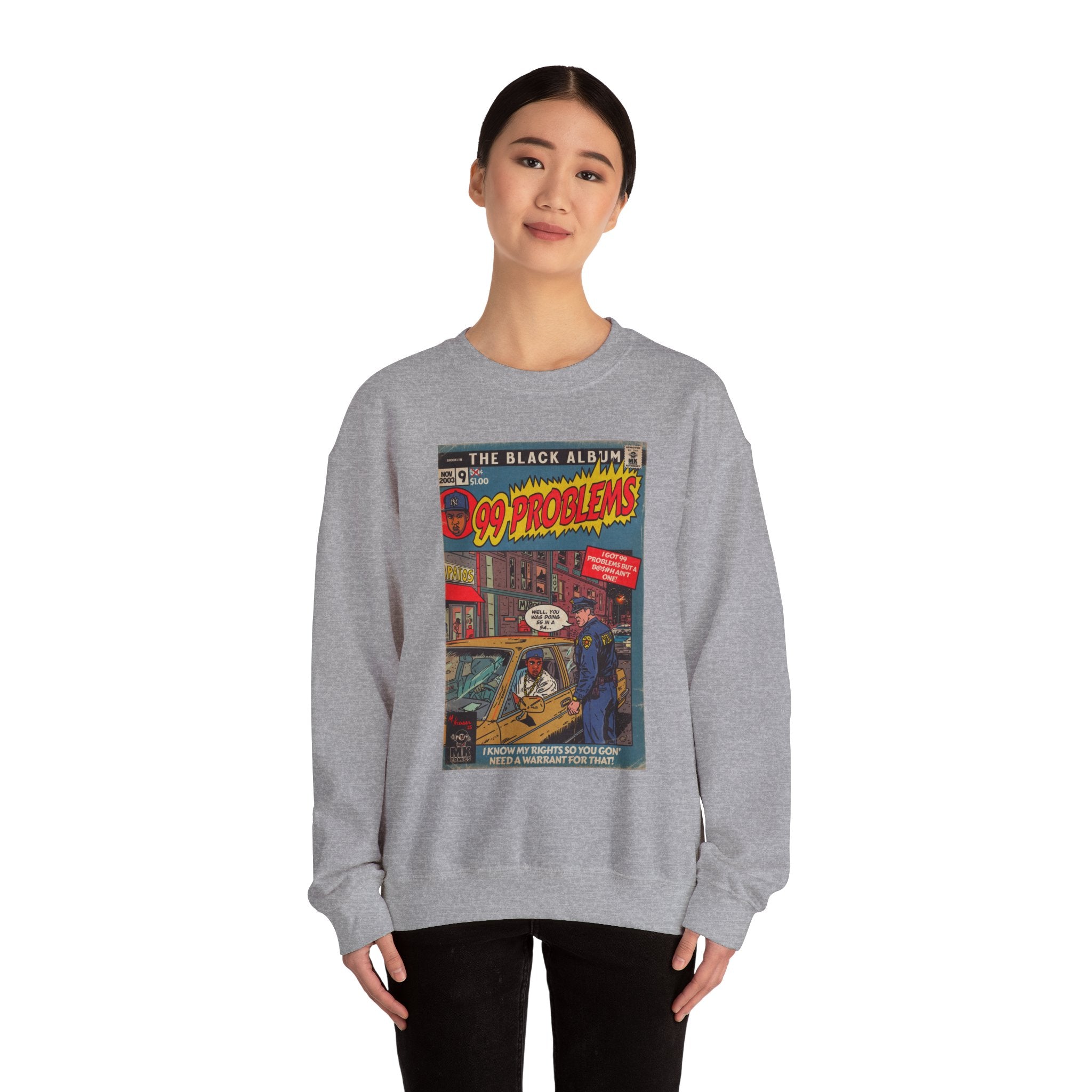 99 Problems - Unisex Heavy Blend™ Crewneck Sweatshirt