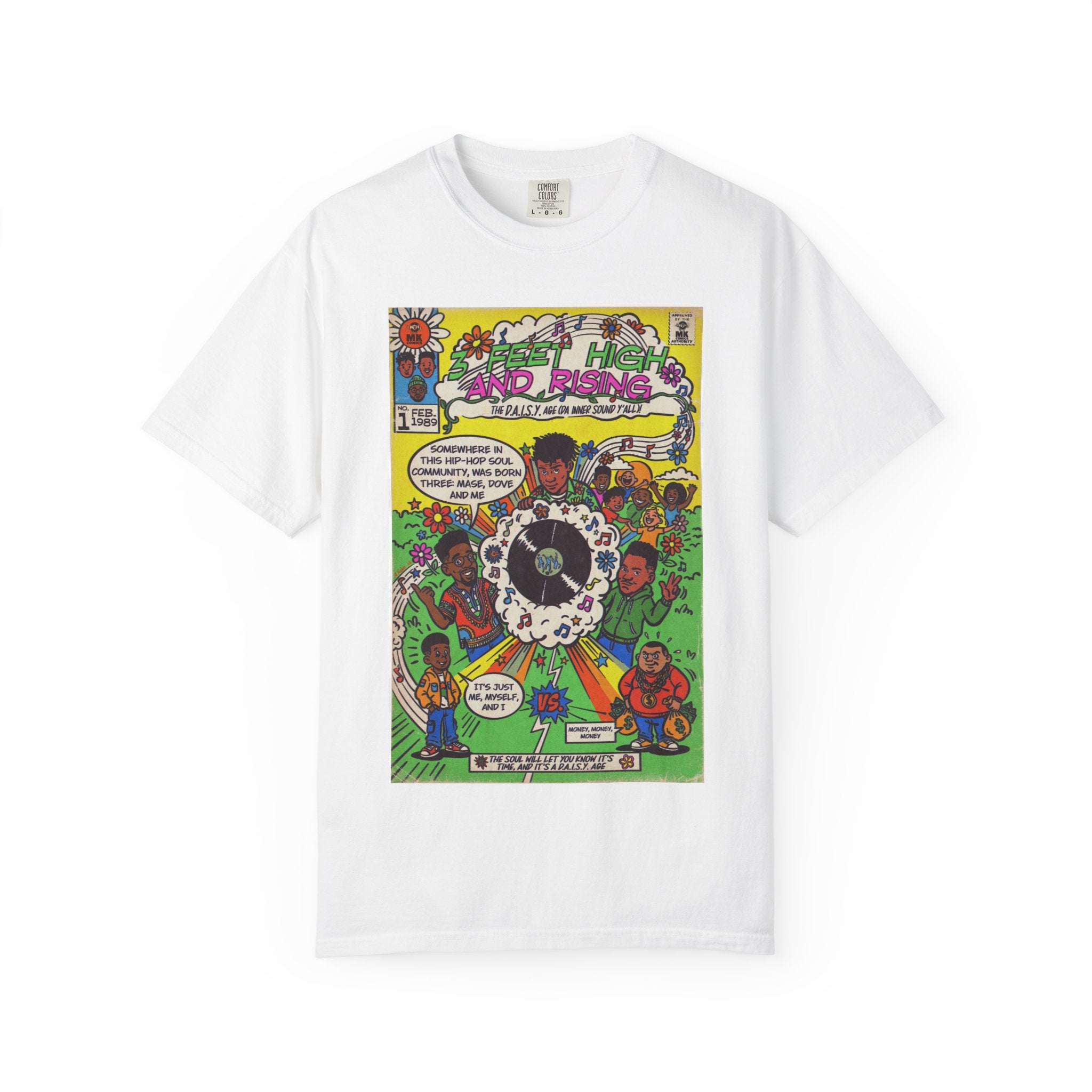 3 Feet High & Rising - Unisex Comfort Colors T-shirt