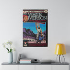 White Iverson - Matte Canvas, Stretched, 0.75"
