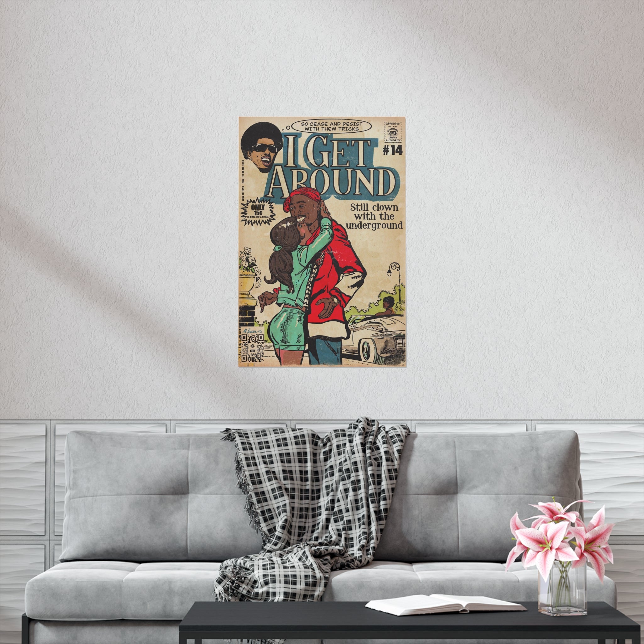 I Get Around - Vertical Matte Poster