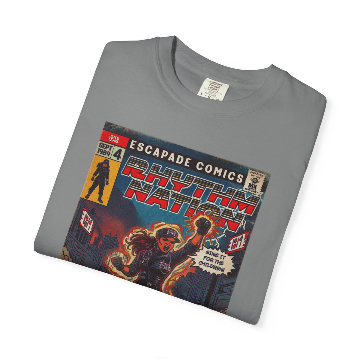 Rhythm Nation - Unisex Comfort Colors T-shirt