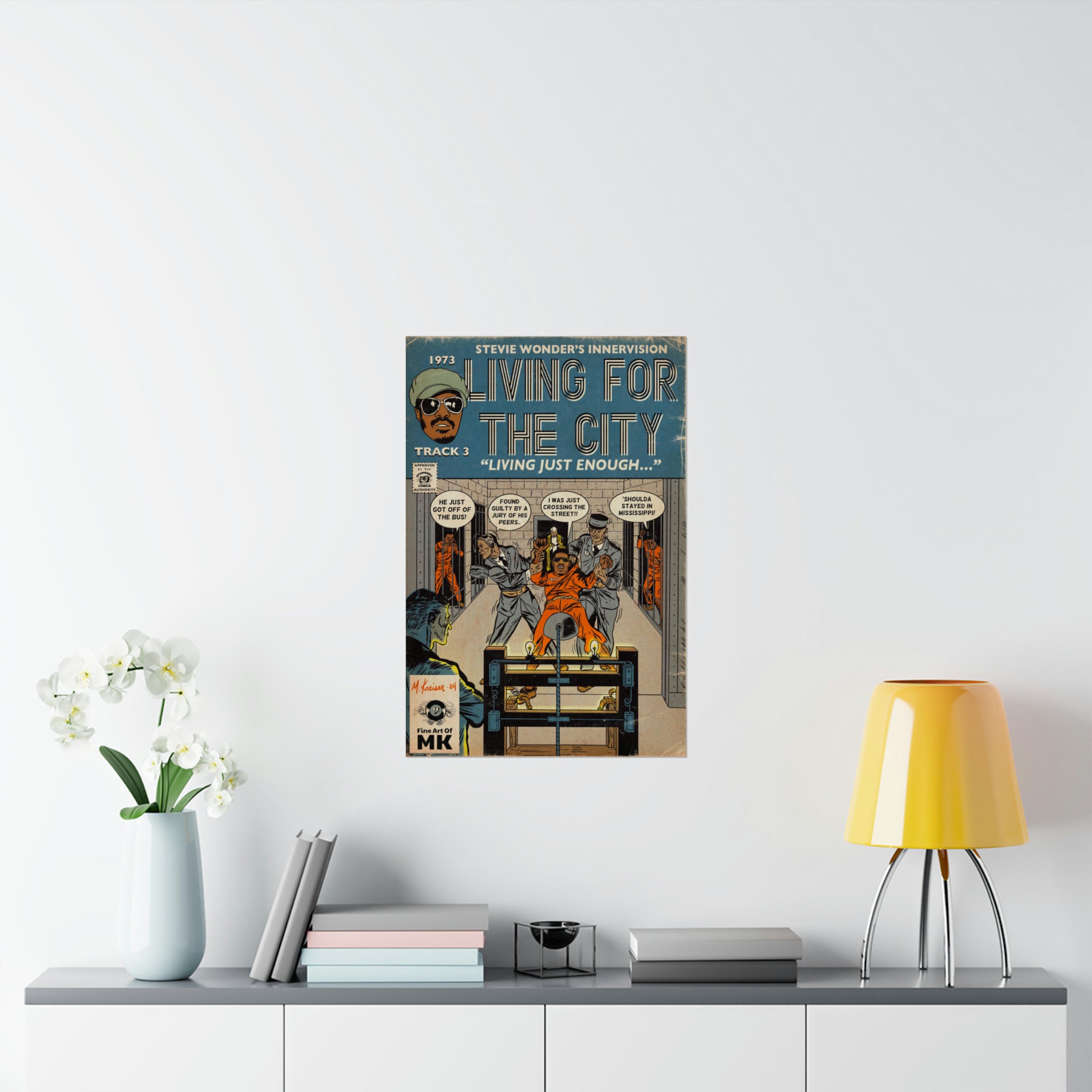 Living For The City - Matte Vertical Posters