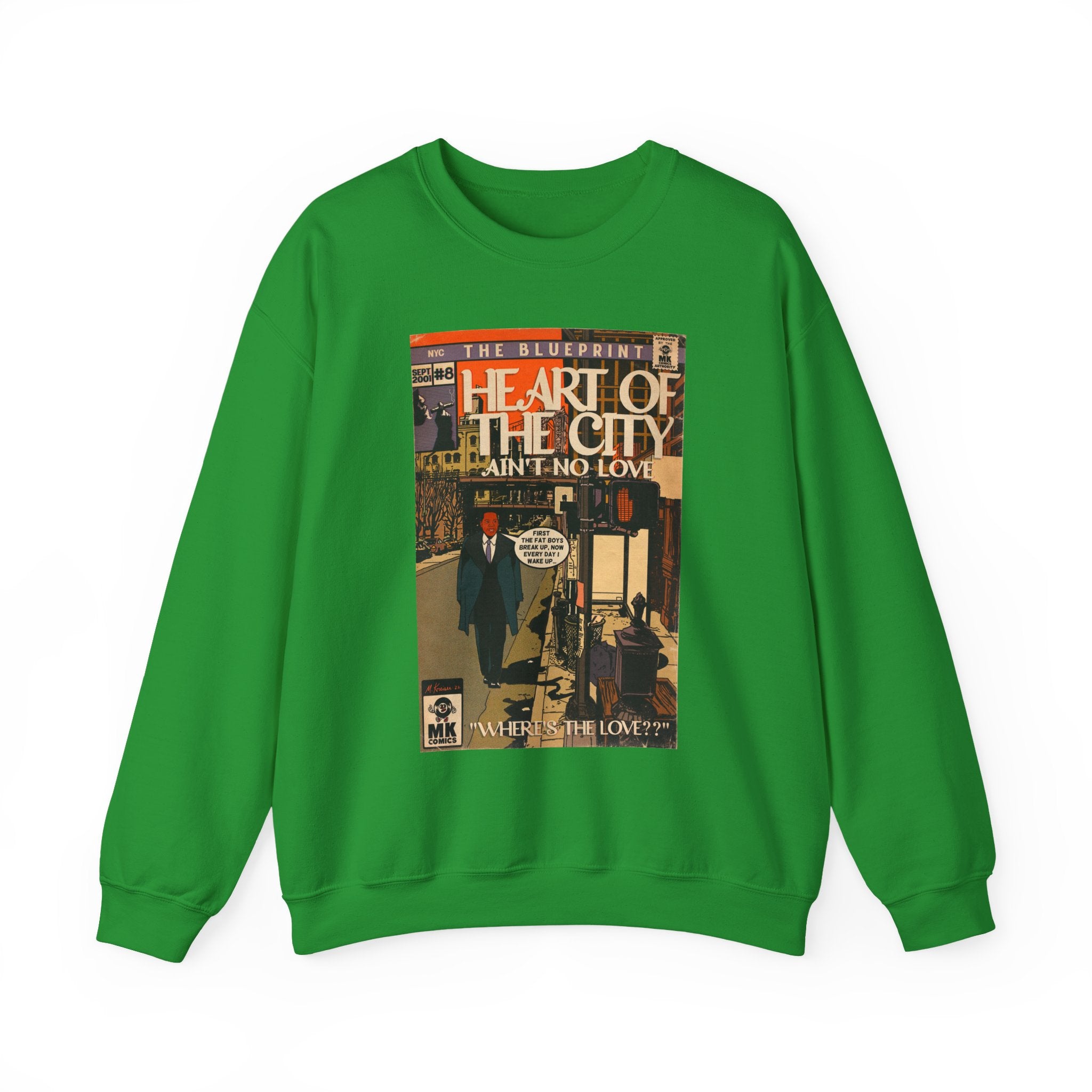 Heart of the City - Unisex Heavy Blend™ Crewneck Sweatshirt