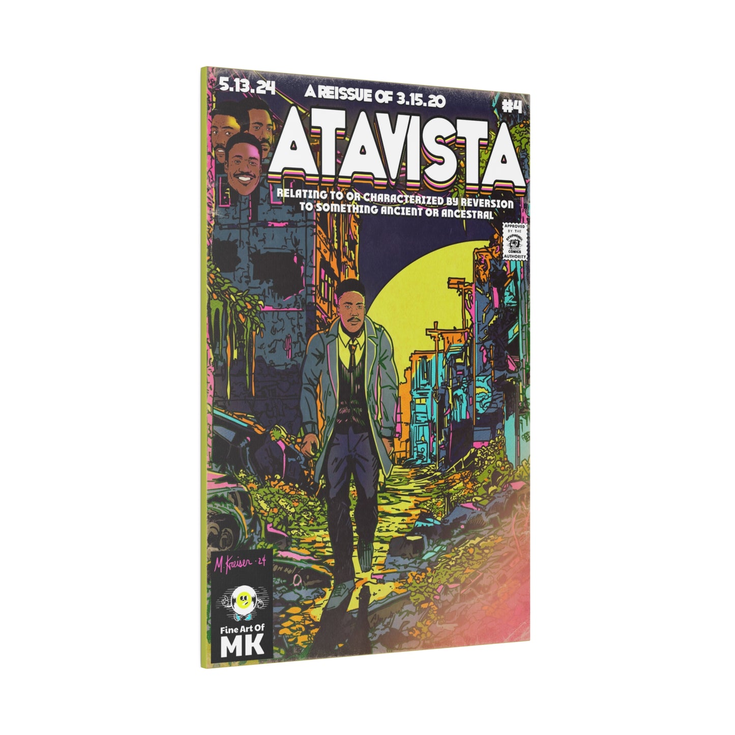 Childish Gambino - Atavista - Matte Canvas, Stretched, 0.75"