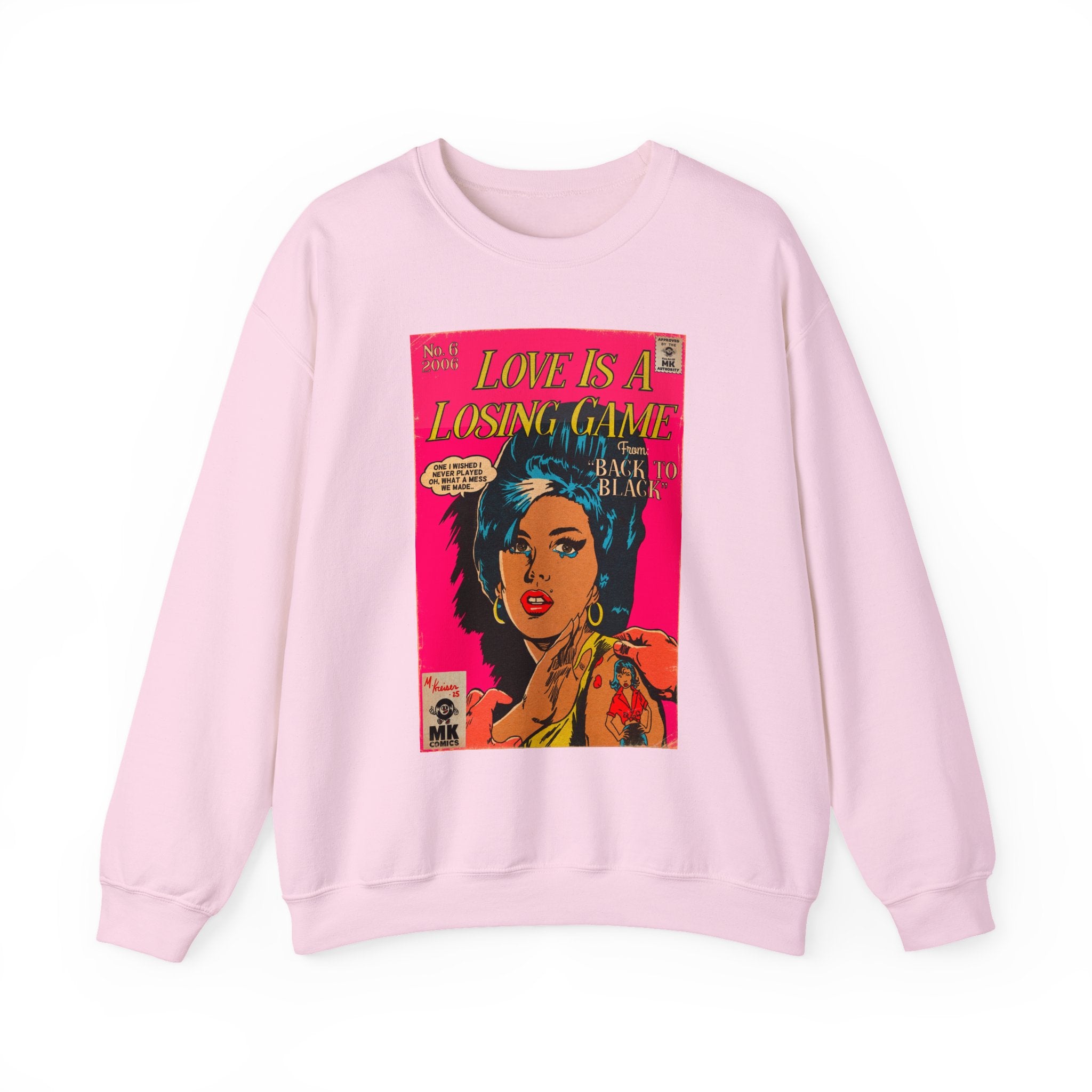 Love Is A Losing Game - Unisex Heavy Blend™ Crewneck Sweatshirt