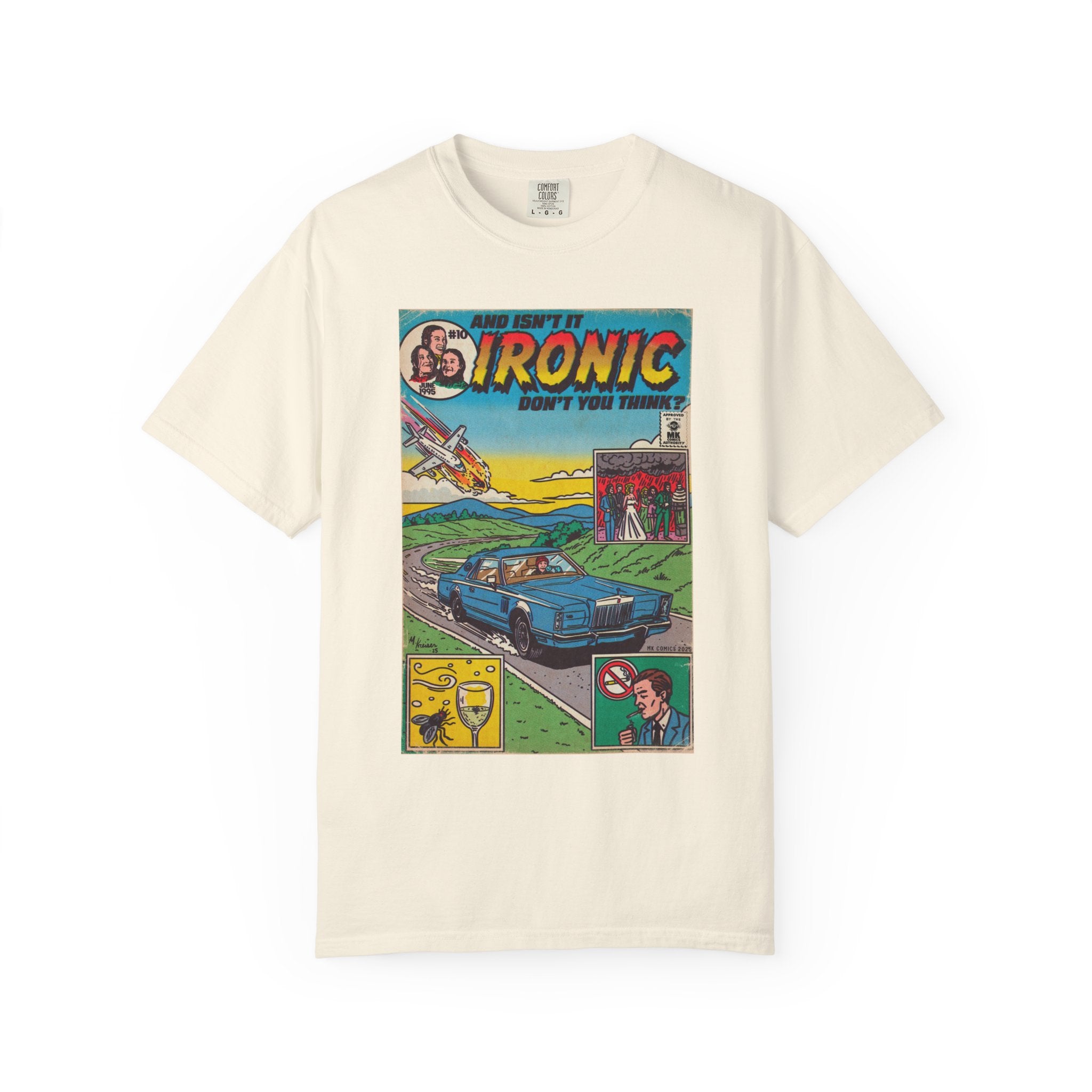 Ironic - Unisex Comfort Colors T-shirt