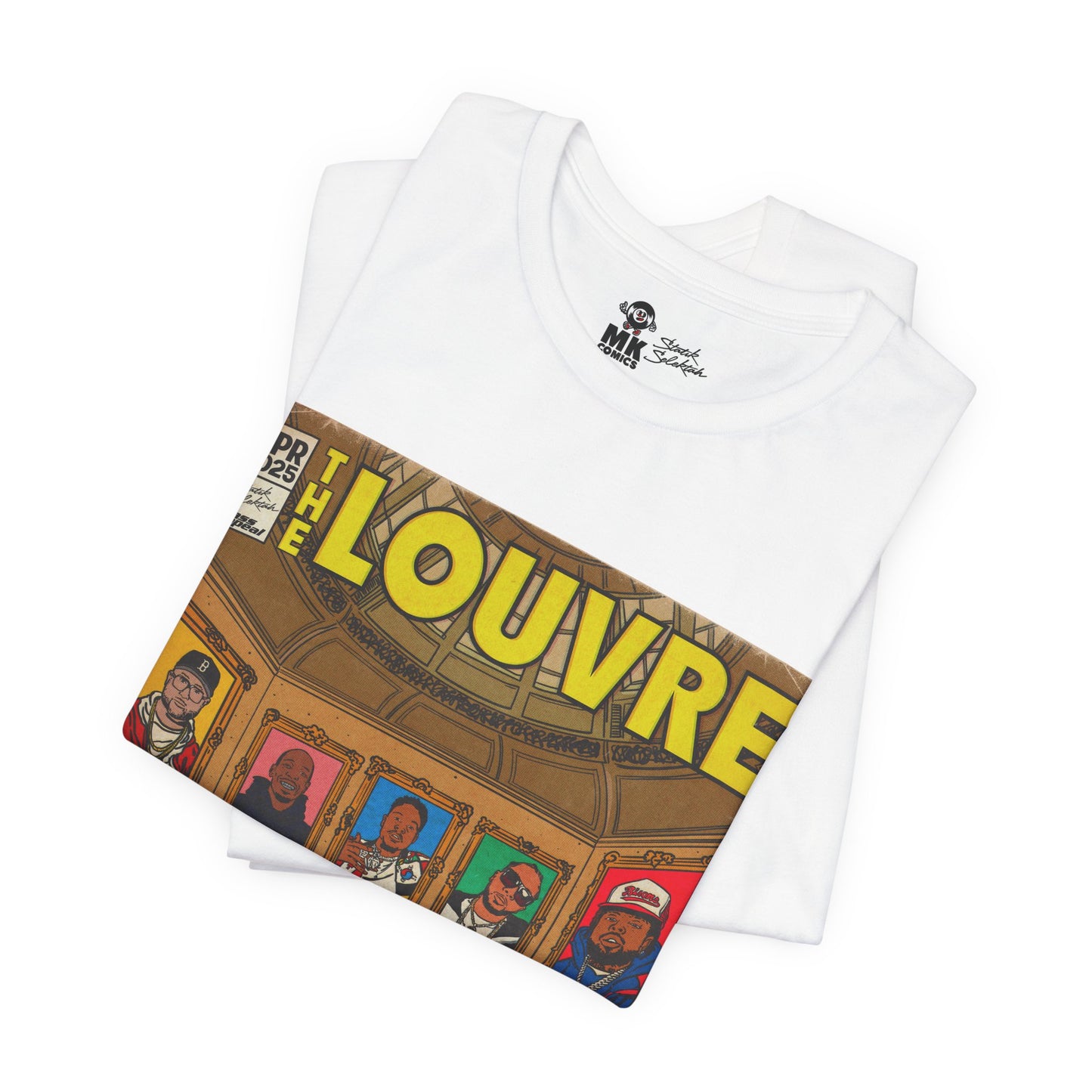 The Louvre - Statik Selektah & MK Collab - Unisex Jersey Short Sleeve Tee